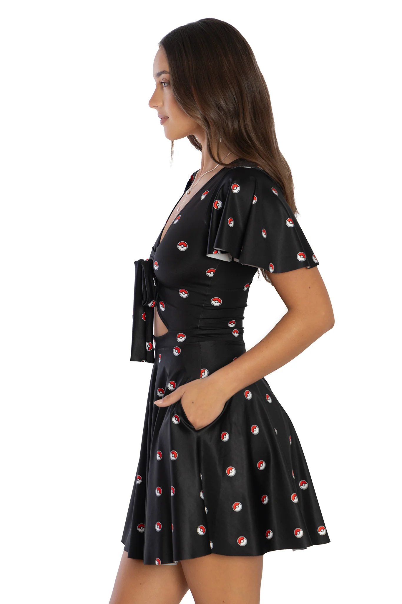 Poké Ball Rio Skater Dress - Image 5