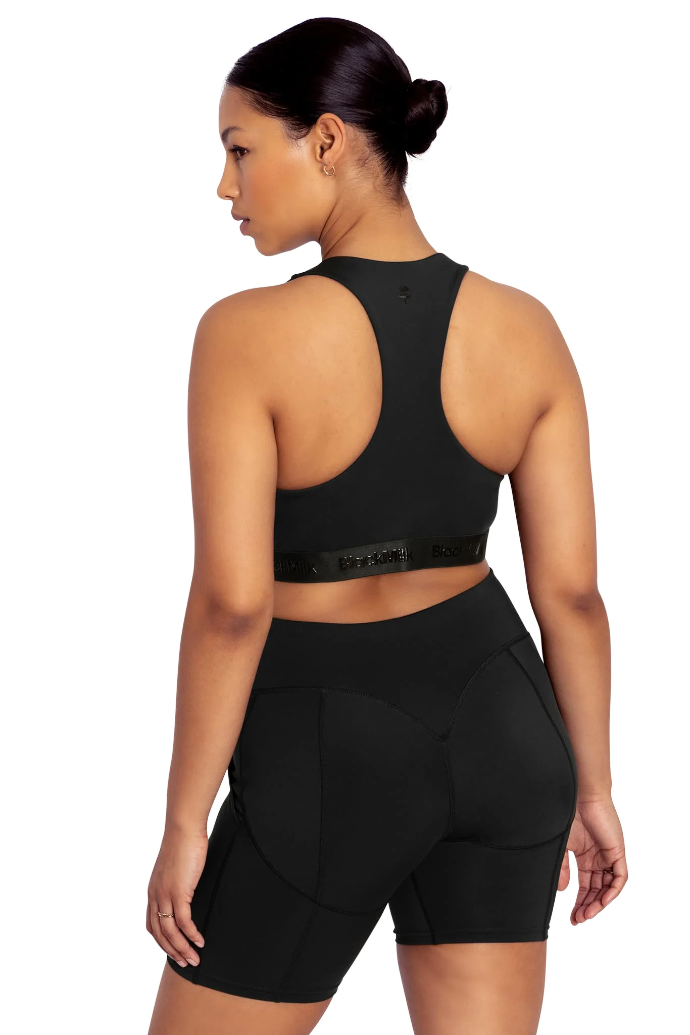 Power Up High Waisted Pocket Bike Short Peachies - Image 5