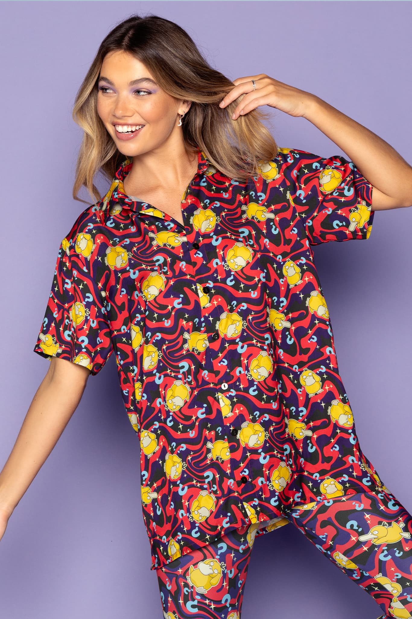 Psyduck Confusion Boyfriend Shirt