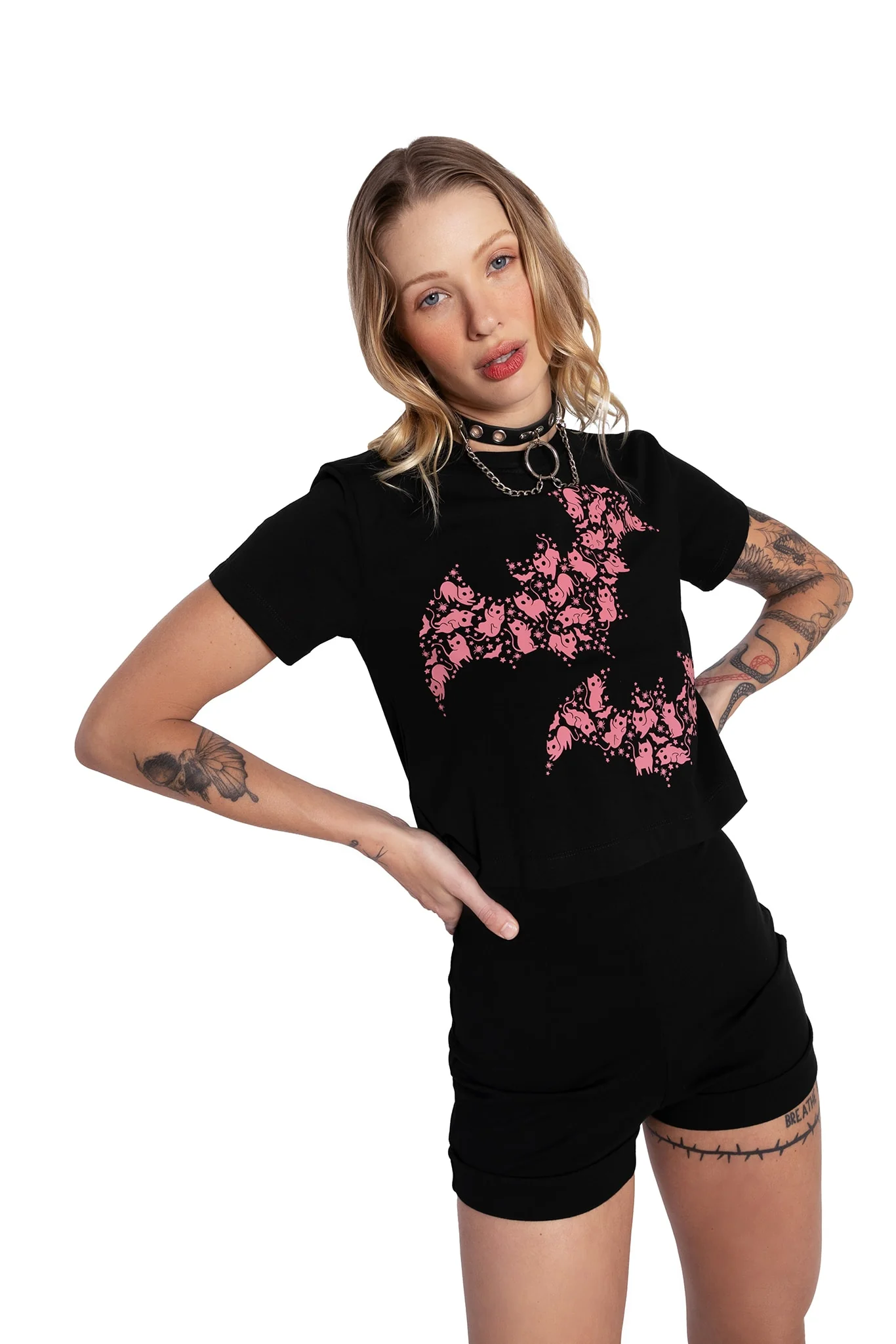 Purr Evil Baby Tee - Image 6