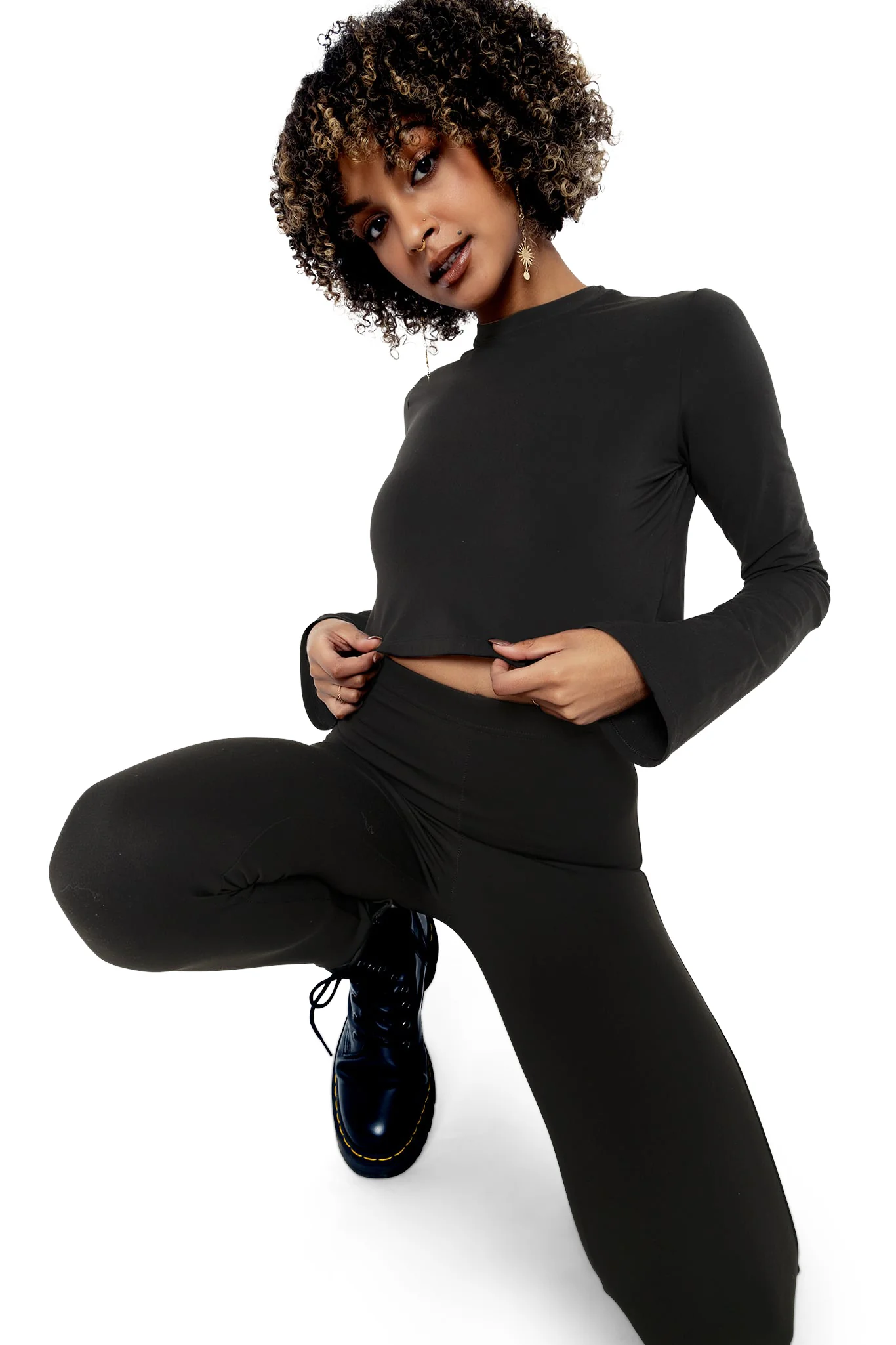Push It Ponte High Waisted Leggings - Image 6