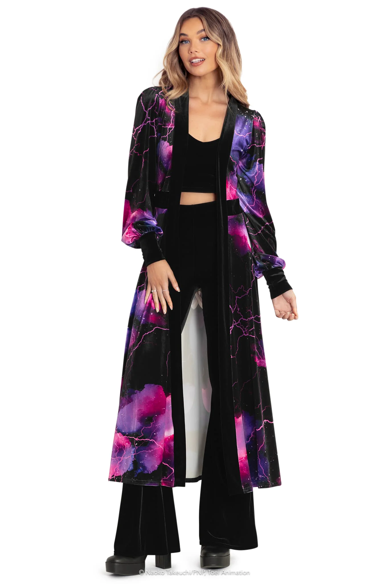 Queen Beryl Velvet Maxi Jacket