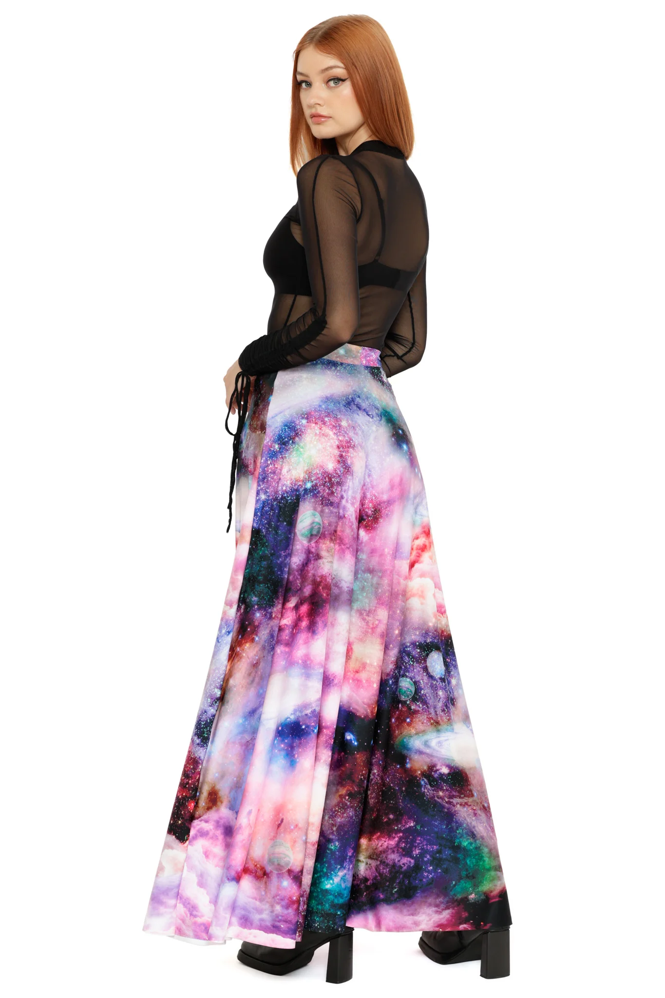 Rainbow Nebula Maxi Skirt - Image 3