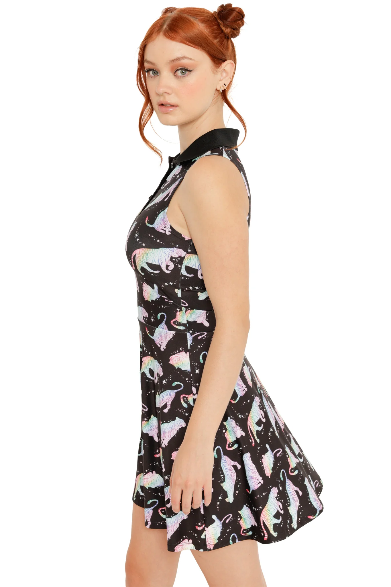 Rainbow Tiger Polo Dress - Image 2