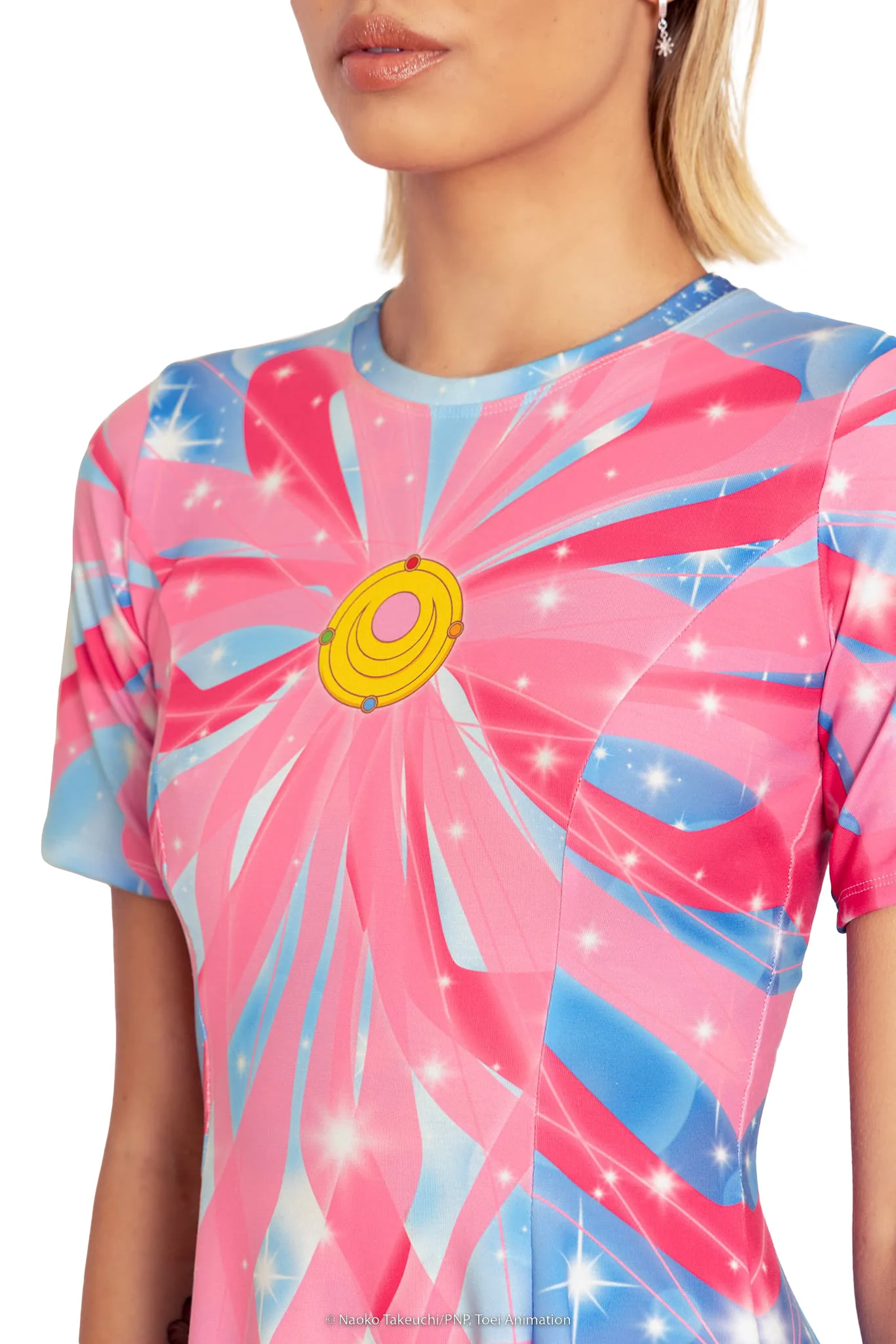 Ribbon Transformation Evil Tee Dress - Image 4
