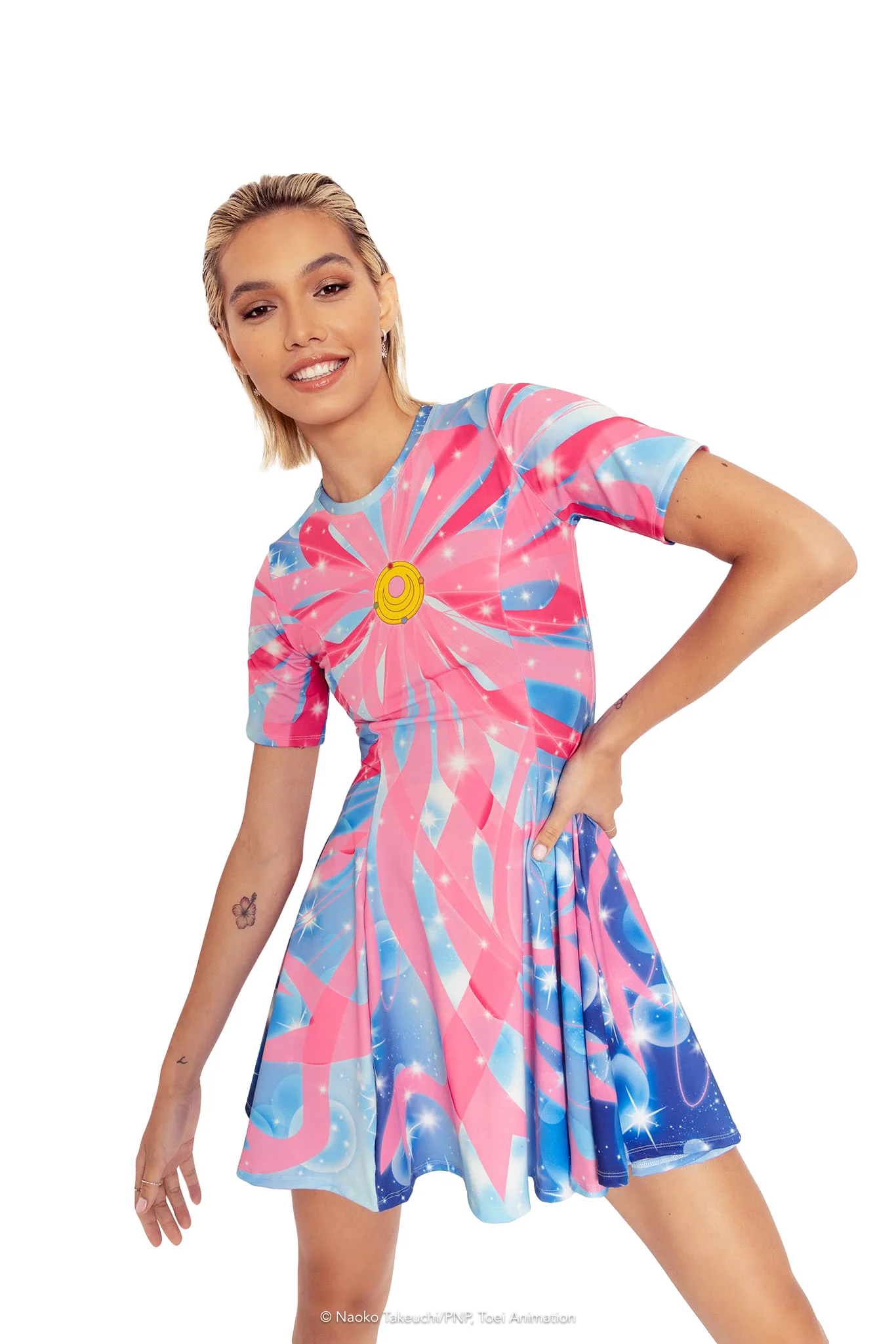 Ribbon Transformation Evil Tee Dress - Image 7