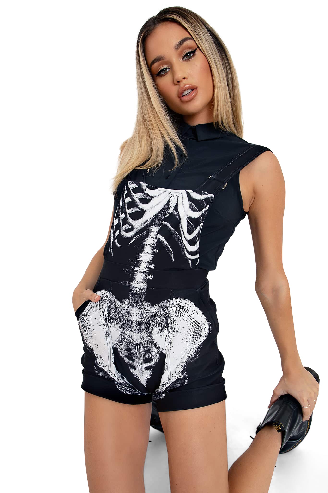Ribs Short Overalls - Image 8