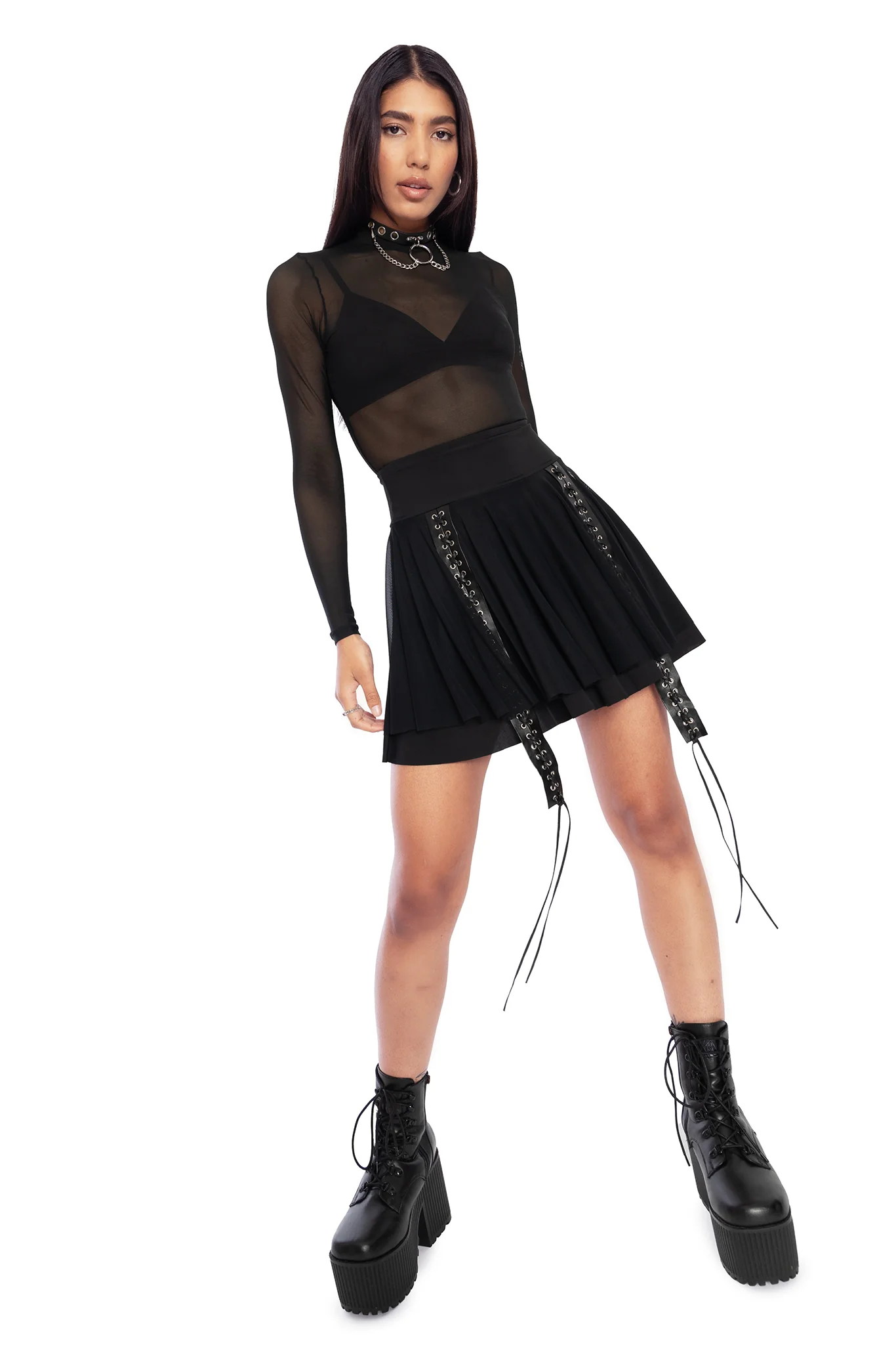Ritual Circle Skater Skirt - Image 7