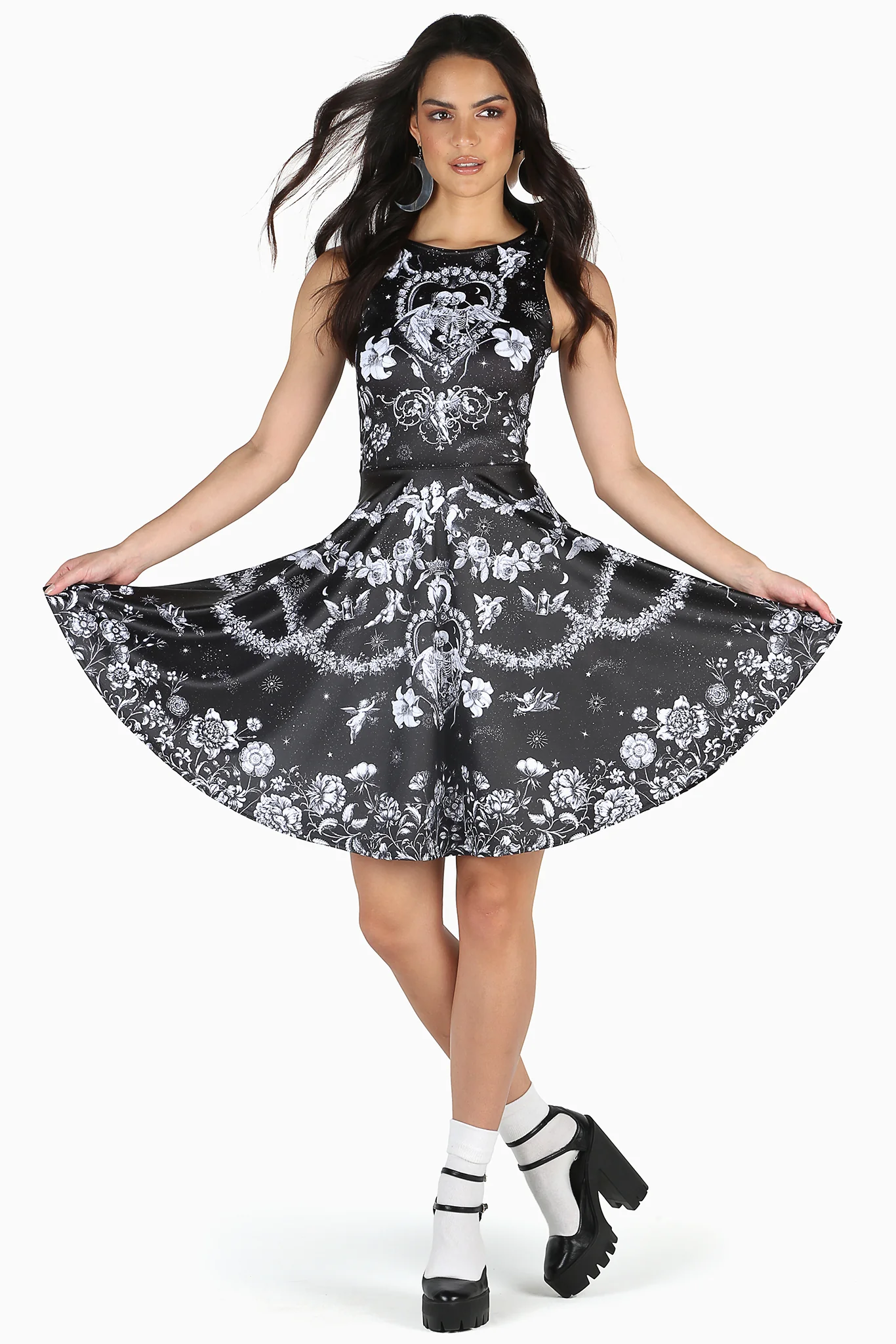 Romancing Death Princess Longline Dress