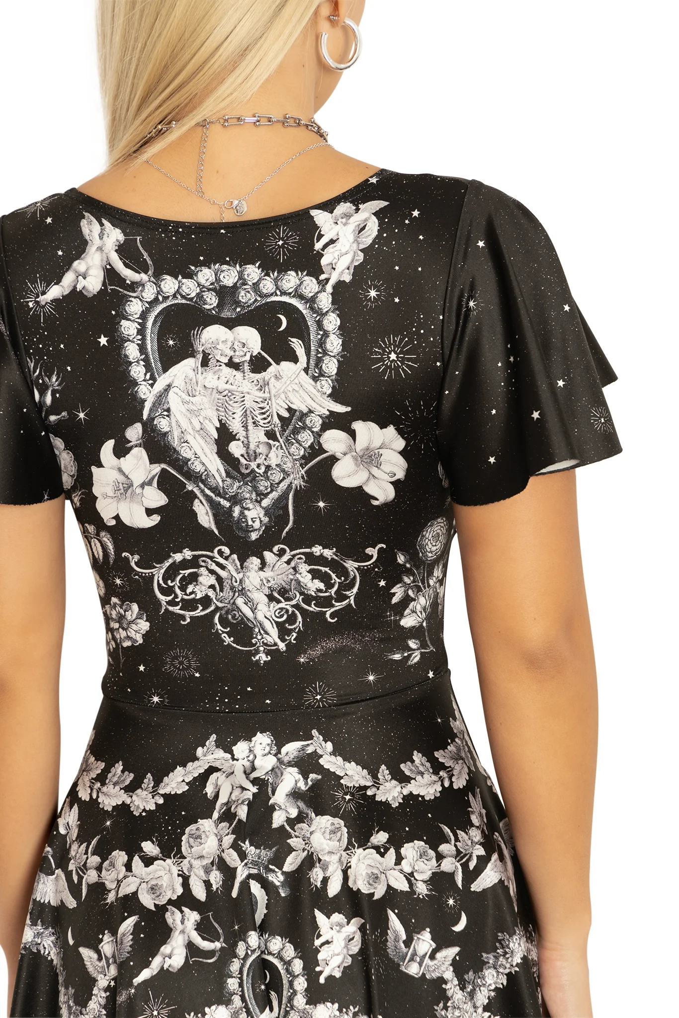 Romancing Death Rio Marilyn Skater Dress - Image 5