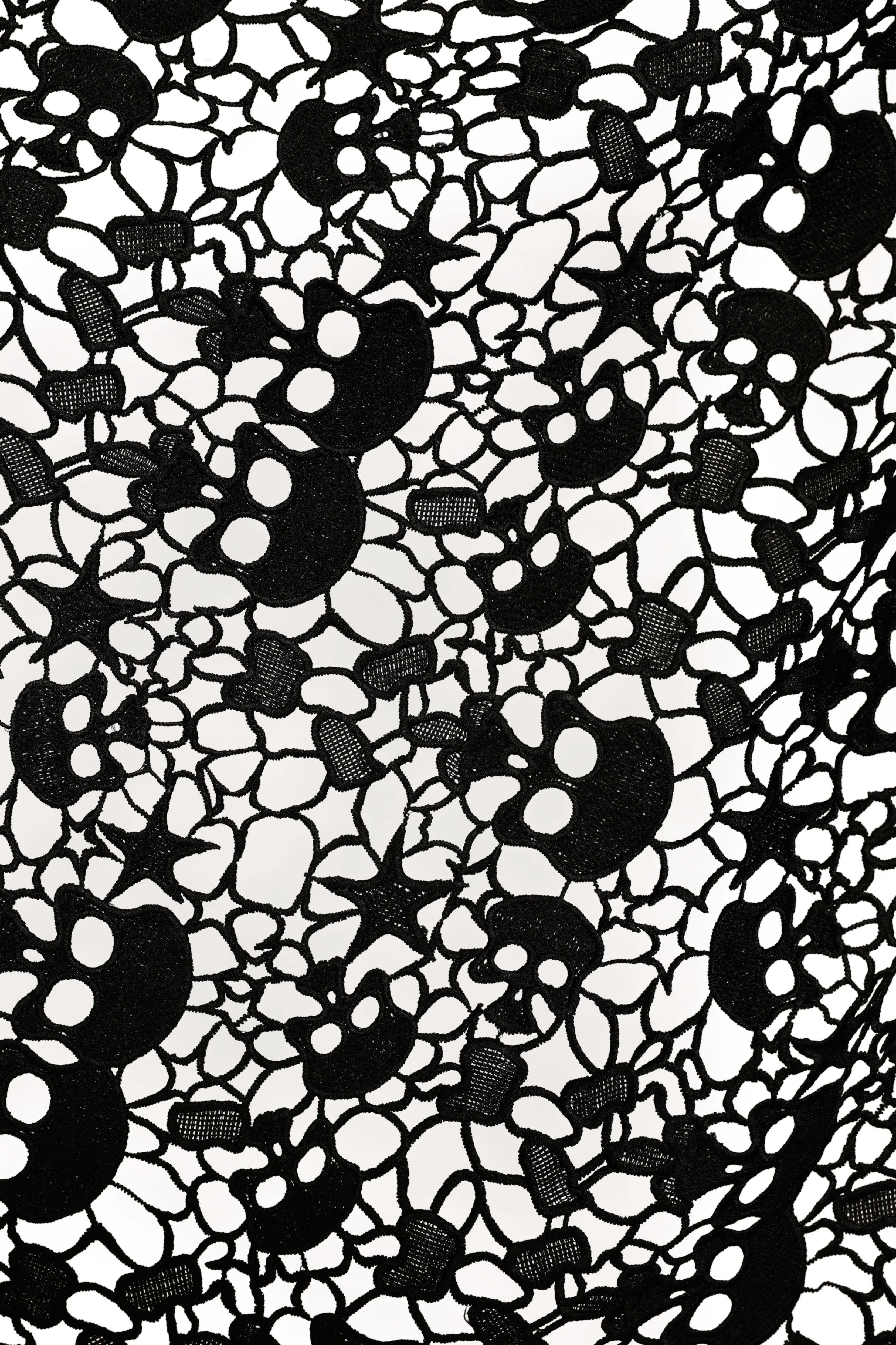 Route 666 Skull Lace Handkerchief Maxi Dress - Image 11