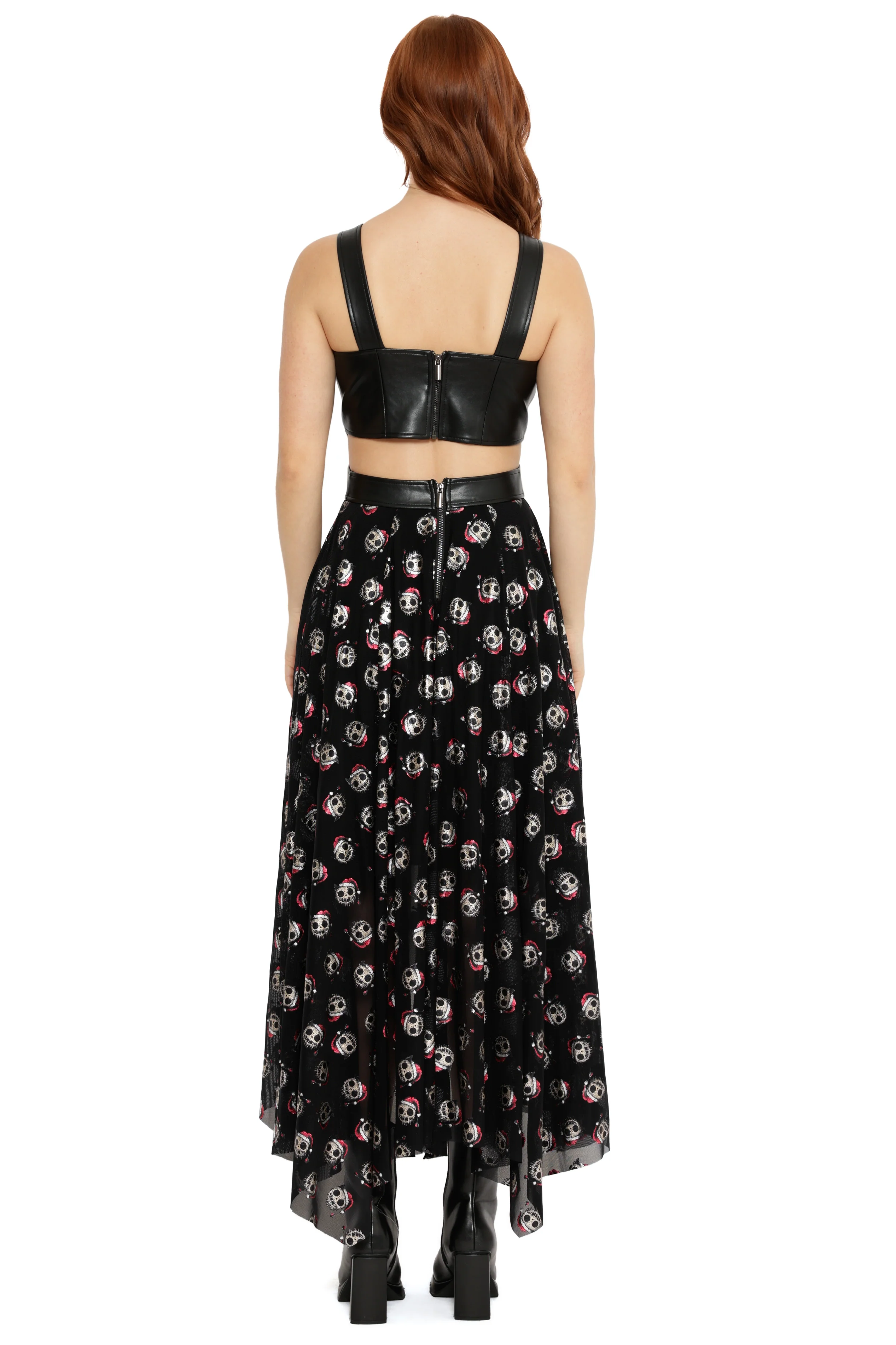 Route 666 Santa Claws Handkerchief Maxi Dress - Image 4