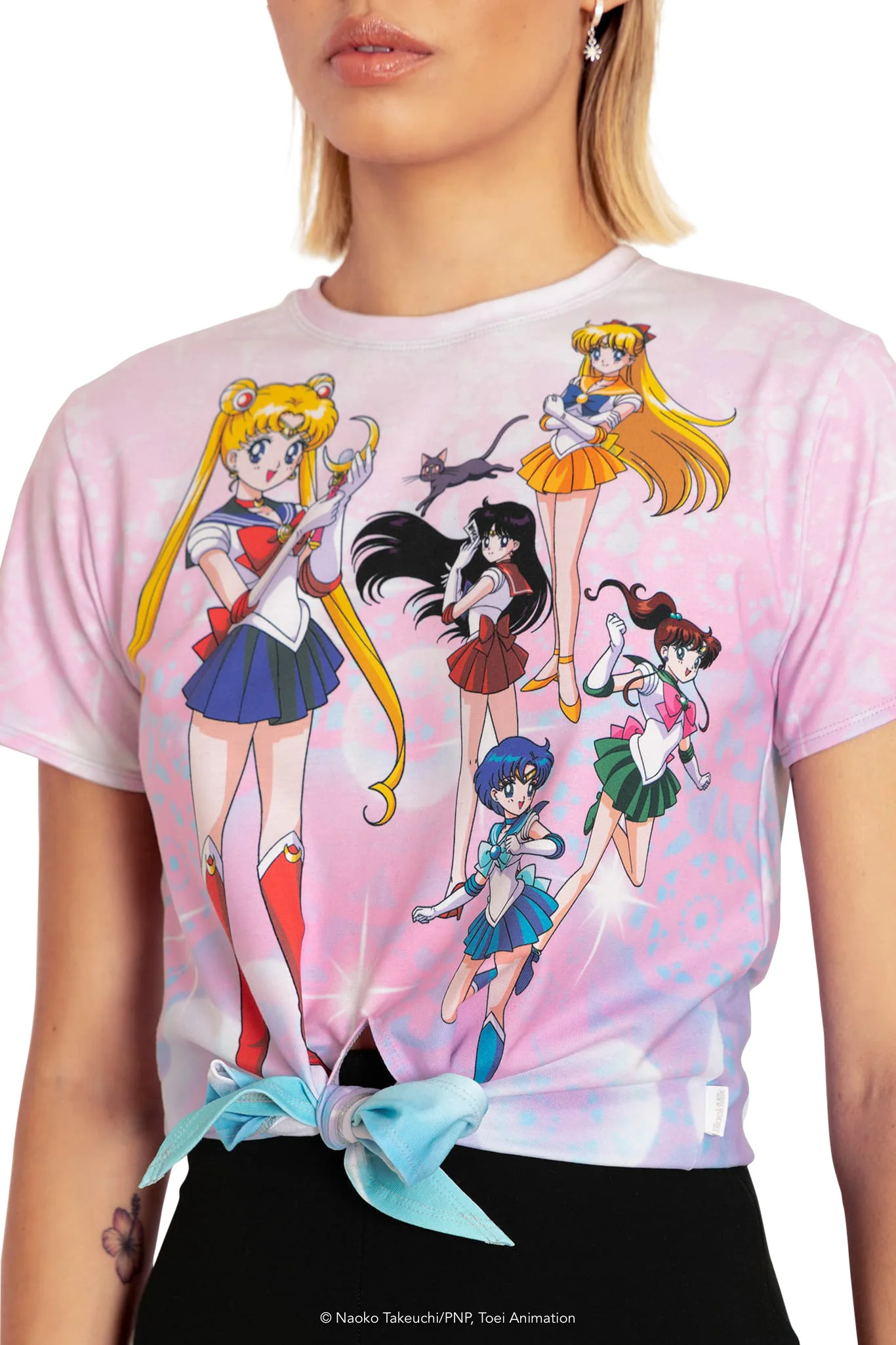 Sailor Guardians Bubbles Tie Front Tee - Image 3