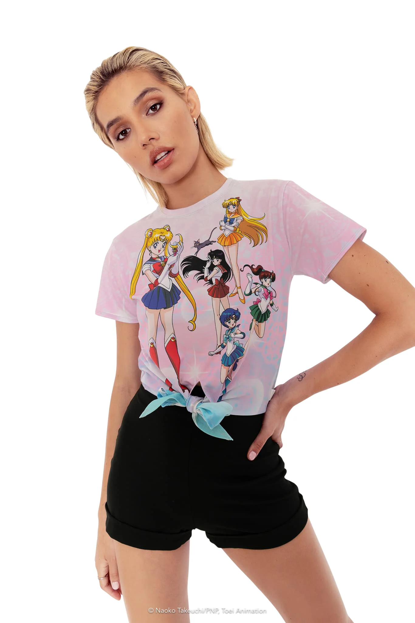 Sailor Guardians Bubbles Tie Front Tee - Image 7