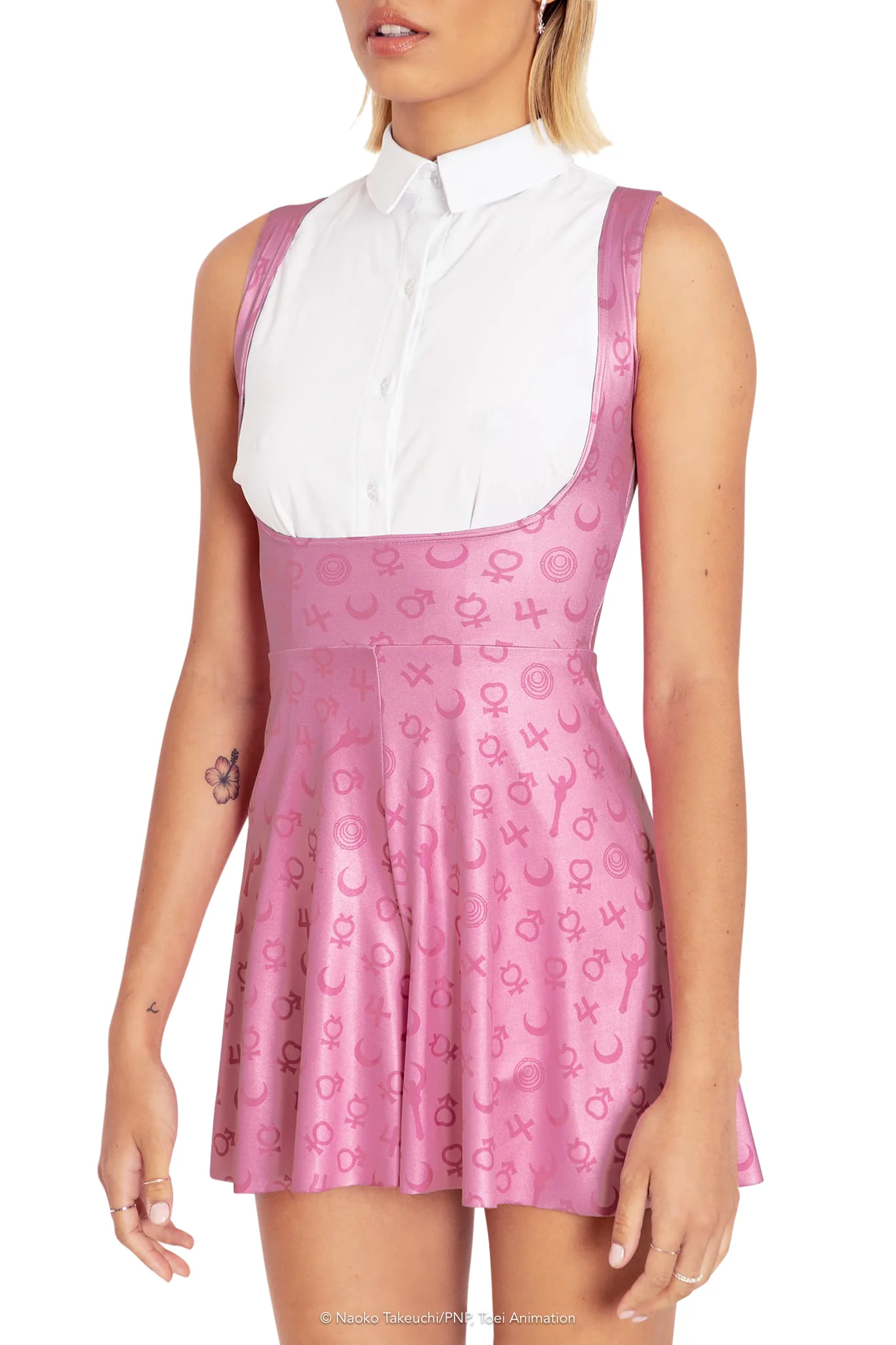Sailor Guardians Planet Symbols Underbust Playsuit - Image 3