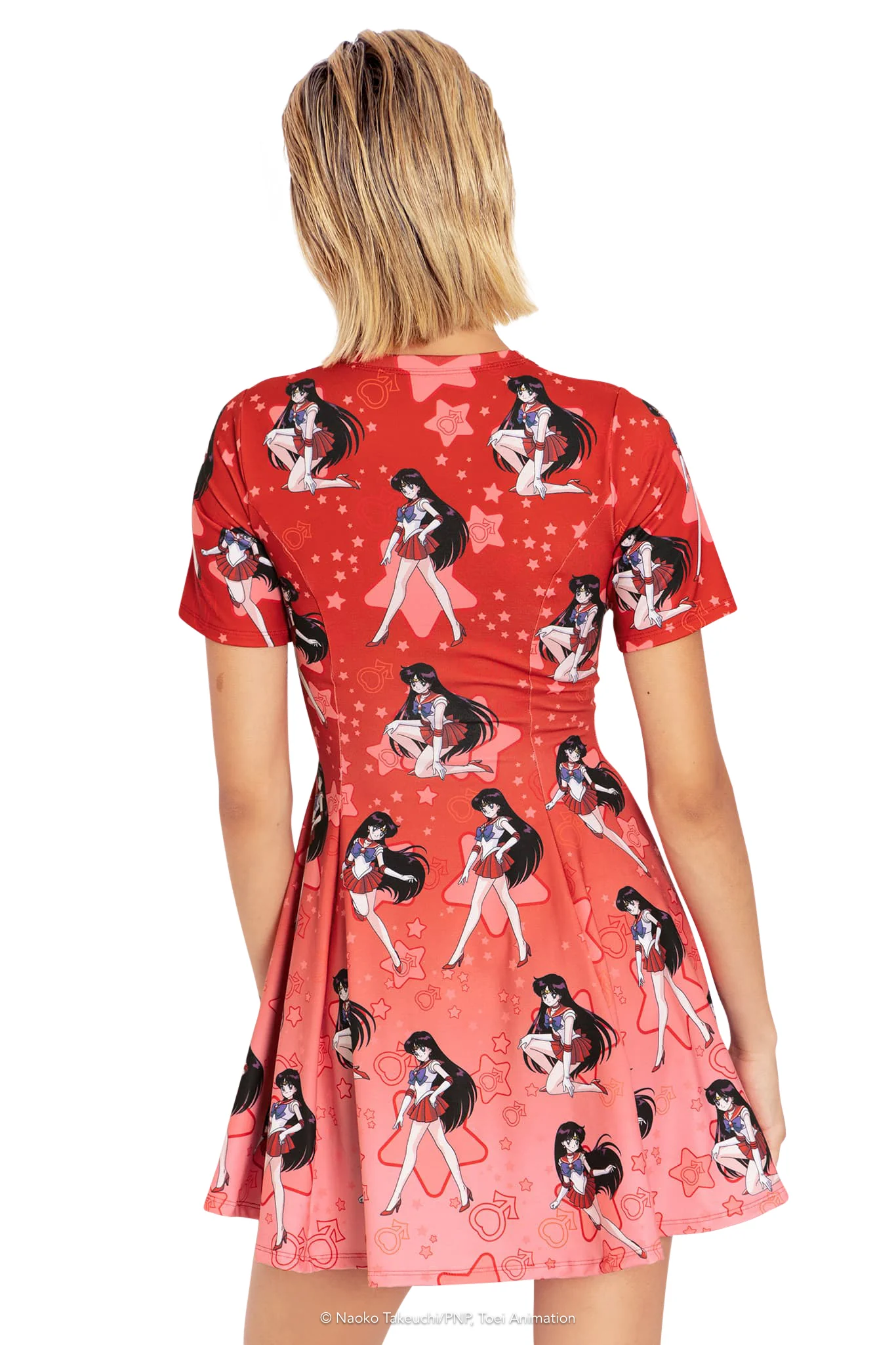 Sailor Mars Evil Tee Dress - Image 2
