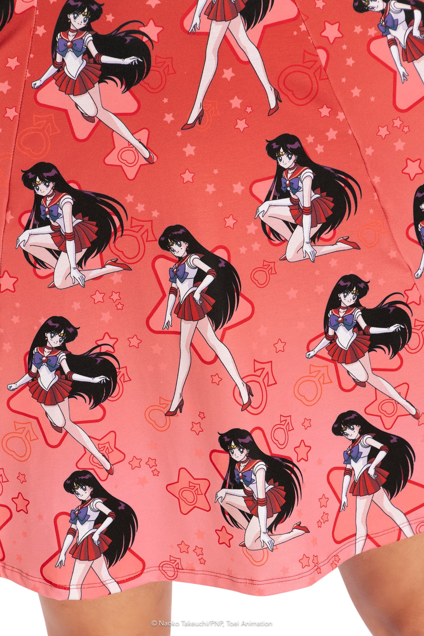 Sailor Mars Longline Evil Tee Dress - Image 4