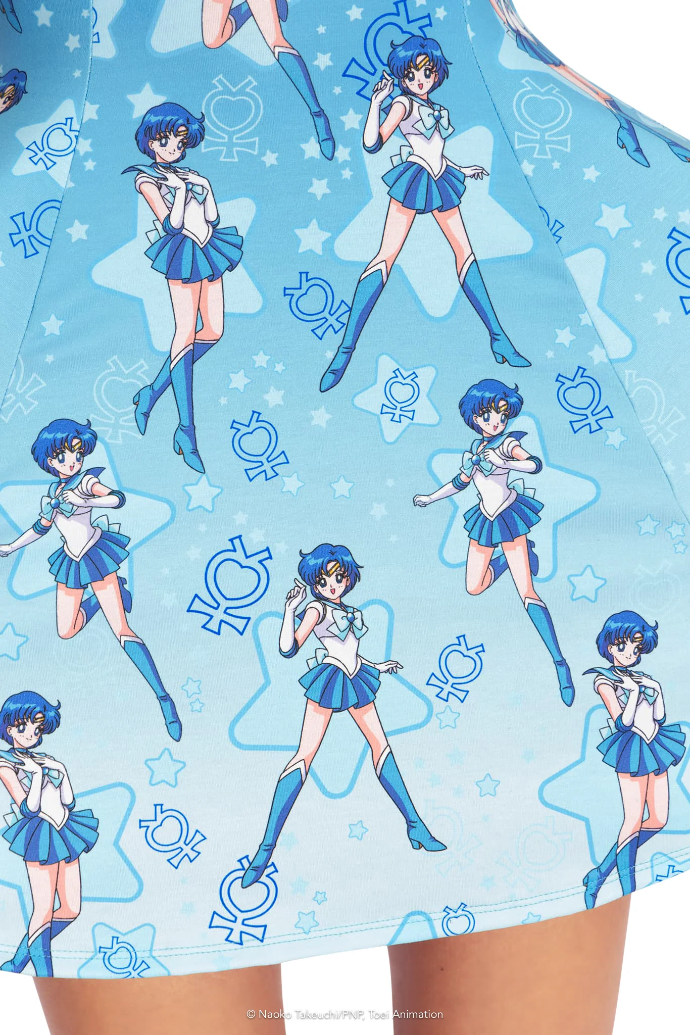 Sailor Mercury Evil Tee Dress - Image 4