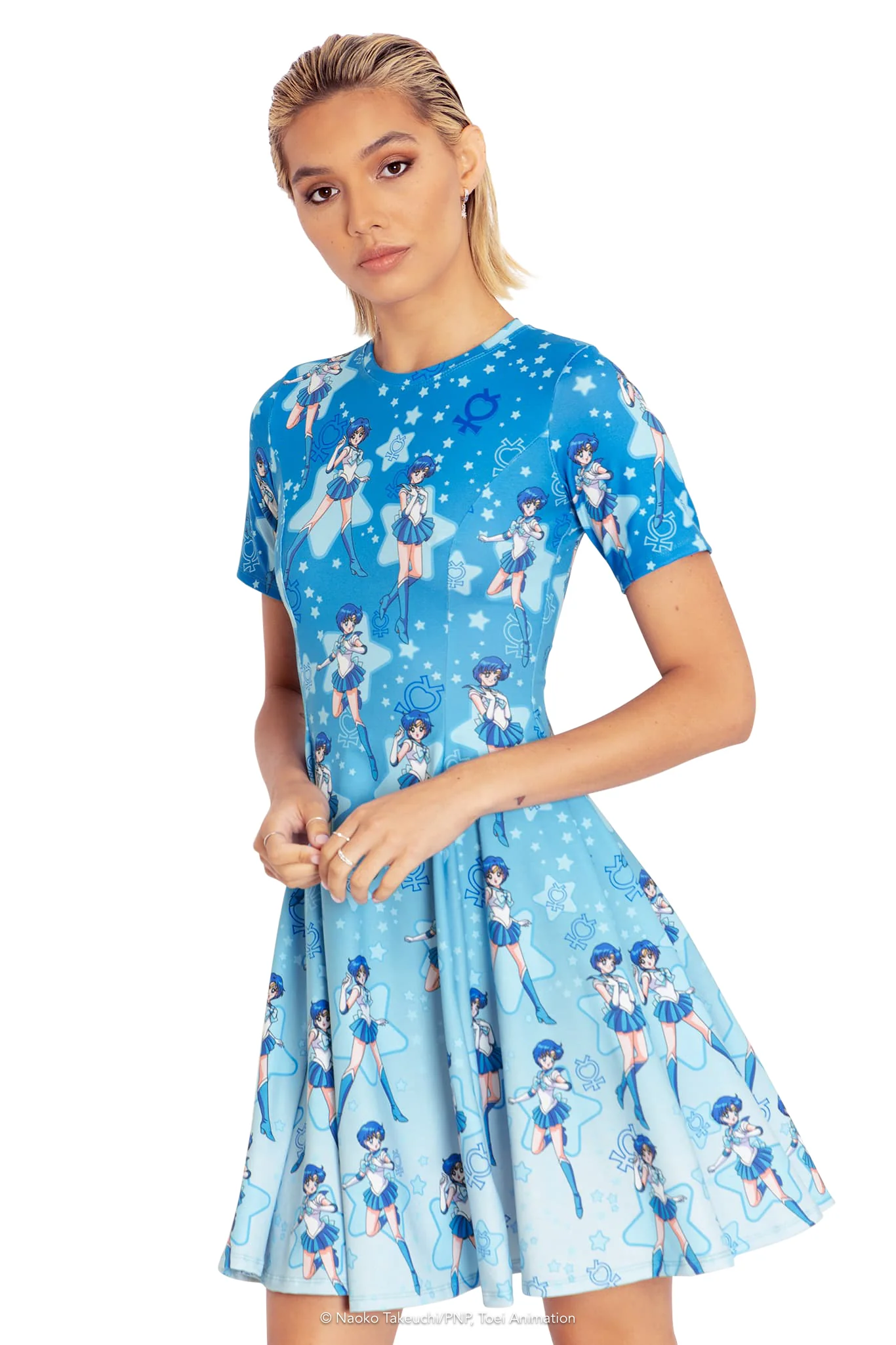 Sailor Mercury Longline Evil Tee Dress - Image 6