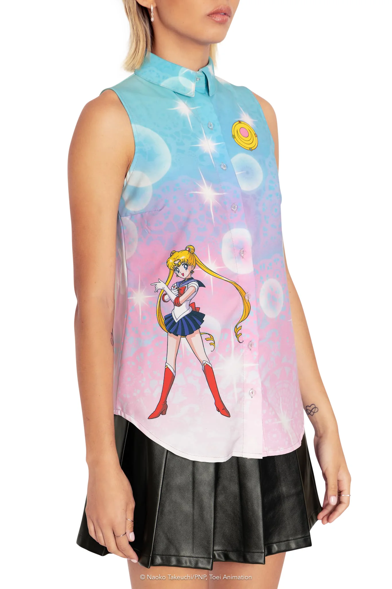 Sailor Moon Bubbles Business Time Shirt - Image 3