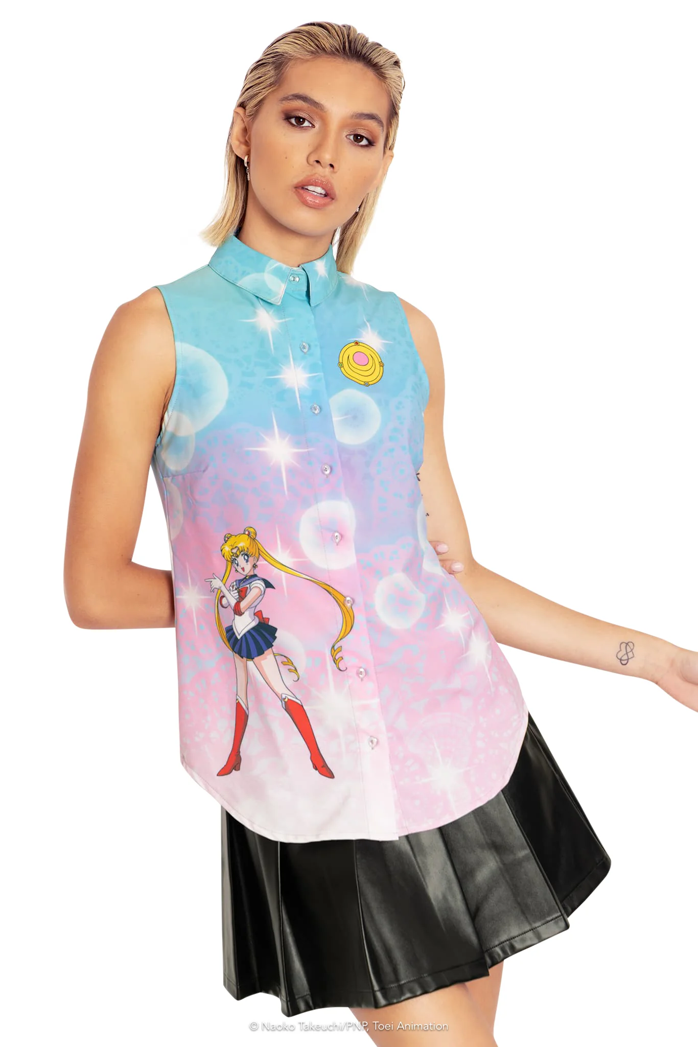 Sailor Moon Bubbles Business Time Shirt - Image 5