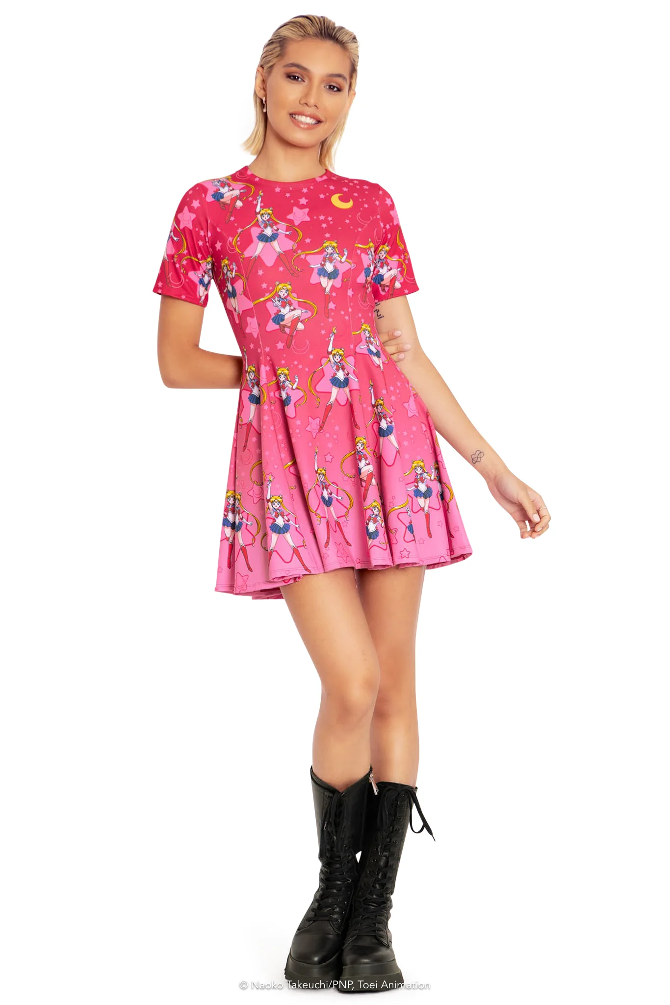 Sailor Moon Evil Tee Dress
