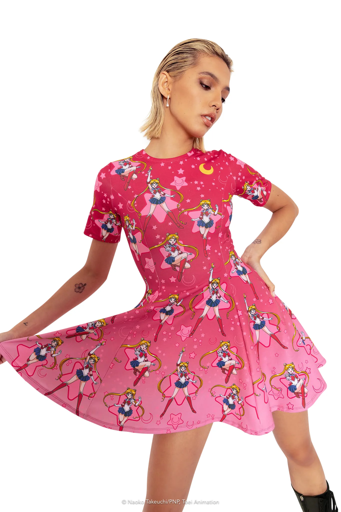 Sailor Moon Evil Tee Dress - Image 9