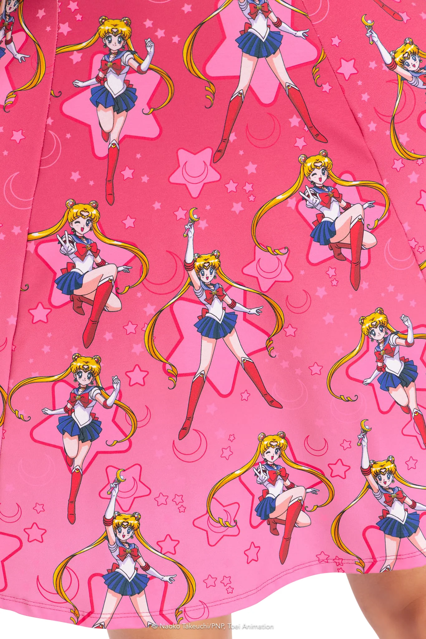 Sailor Moon Longline Evil Tee Dress - Image 4