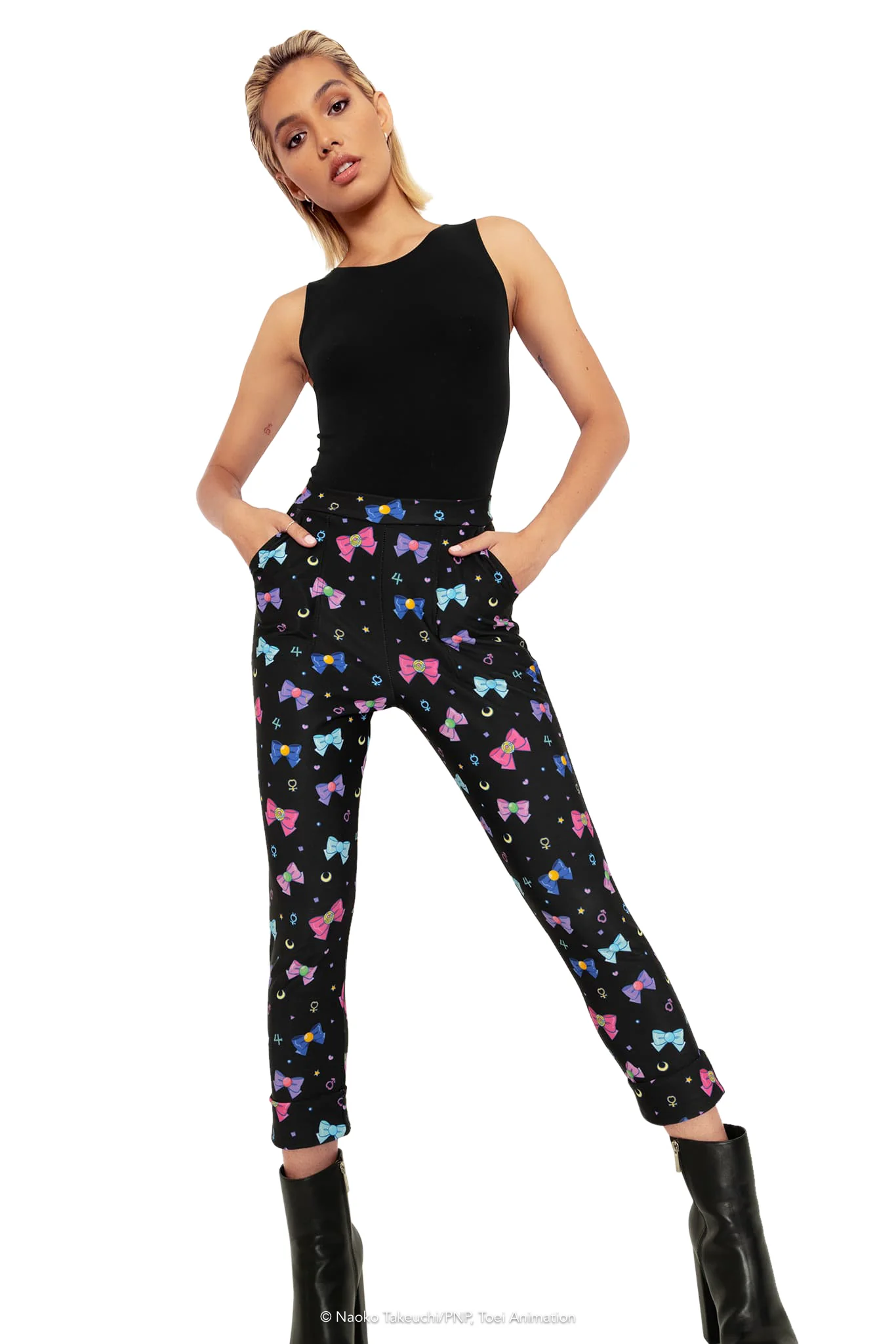Sailor Ribbons Cuffed Pants - Image 6