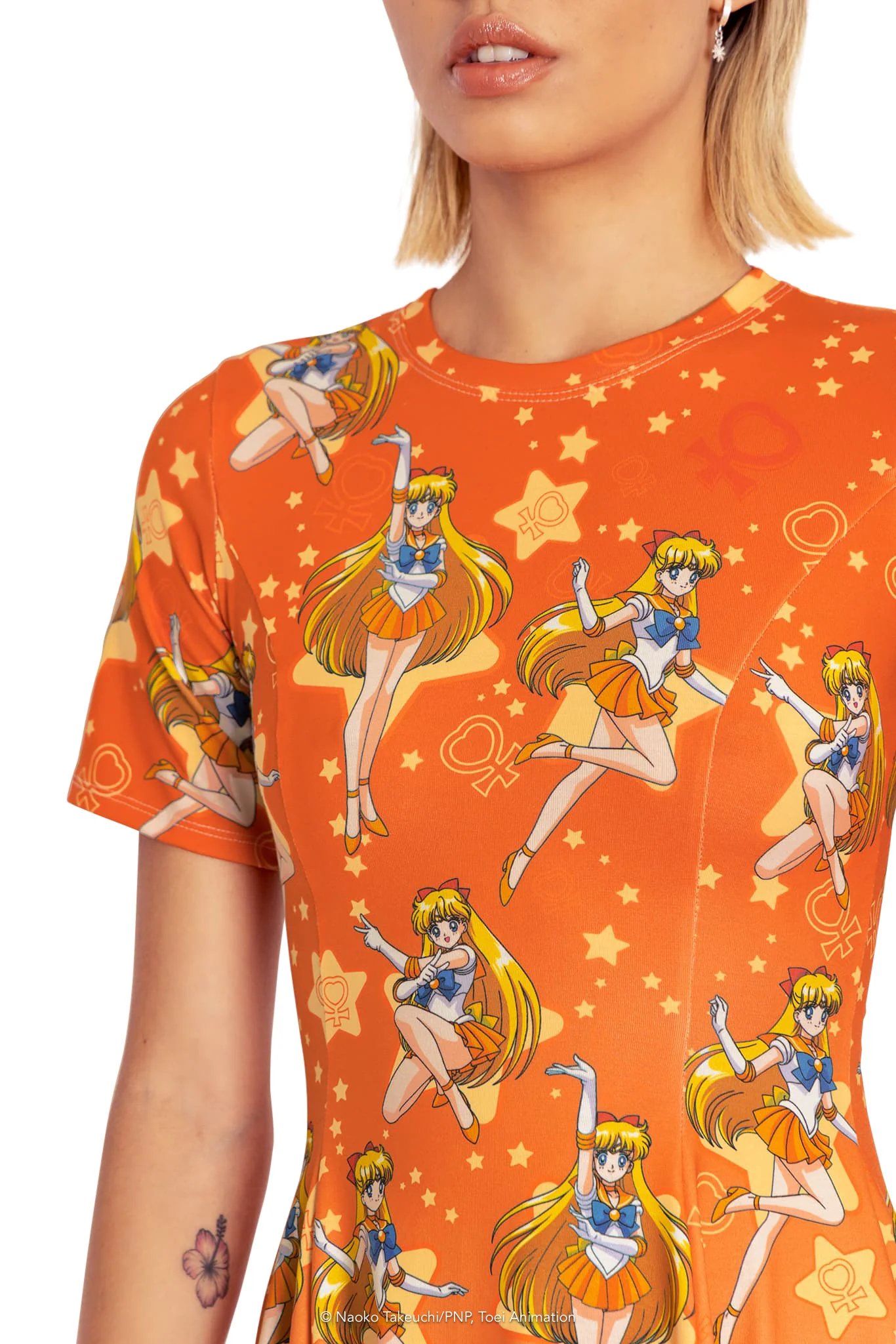 Sailor Venus Longline Evil Tee Dress - Image 5