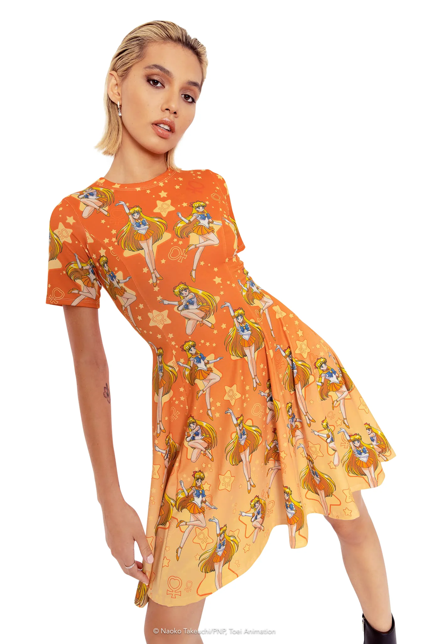 Sailor Venus Longline Evil Tee Dress - Image 8