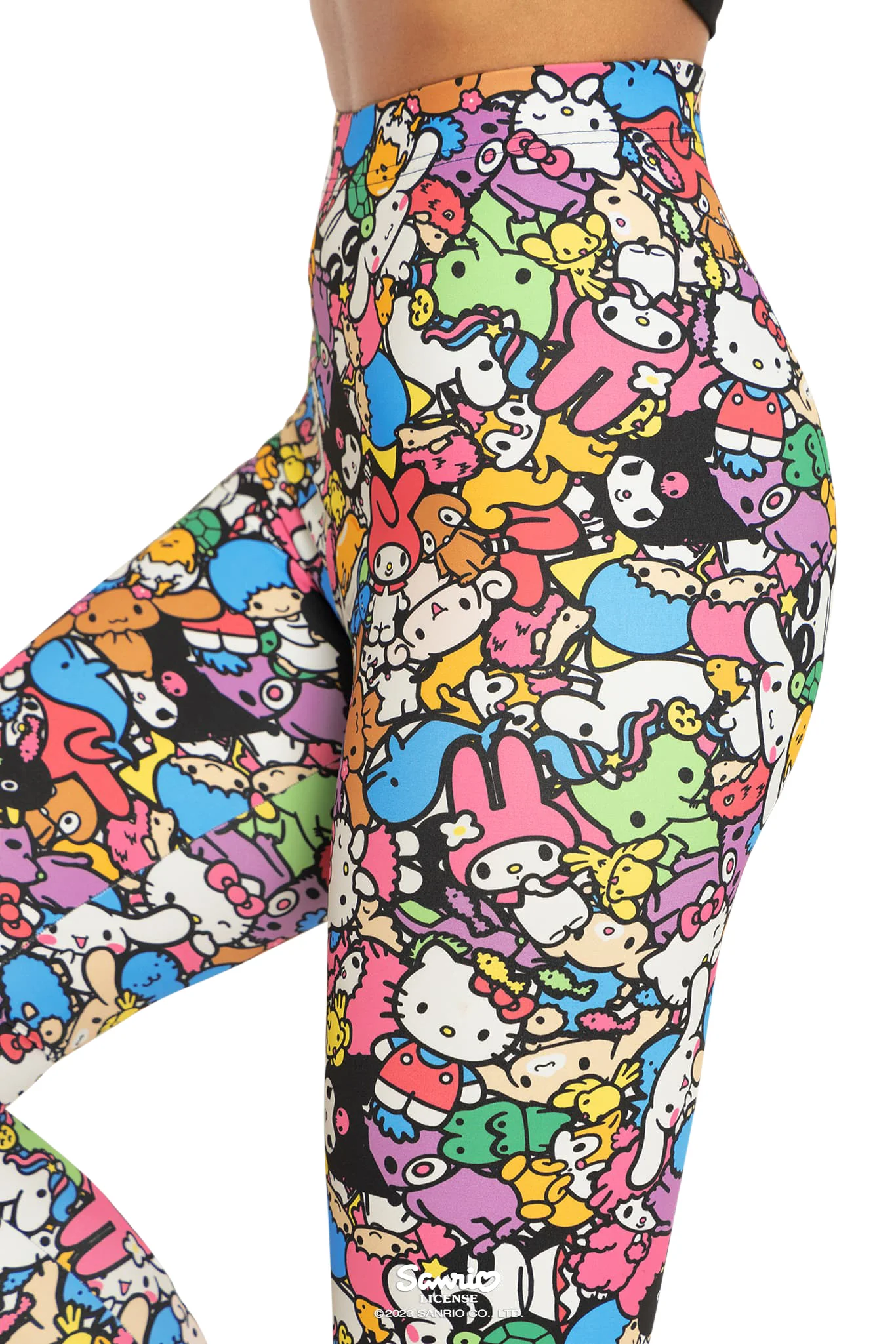 Sanrio All Stars High Waisted Matte Finish Leggings - Image 3