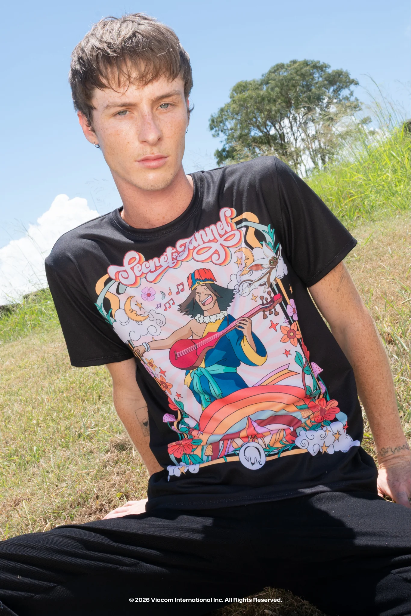 Secret Tunnel Boyfriend Tee - Image 3