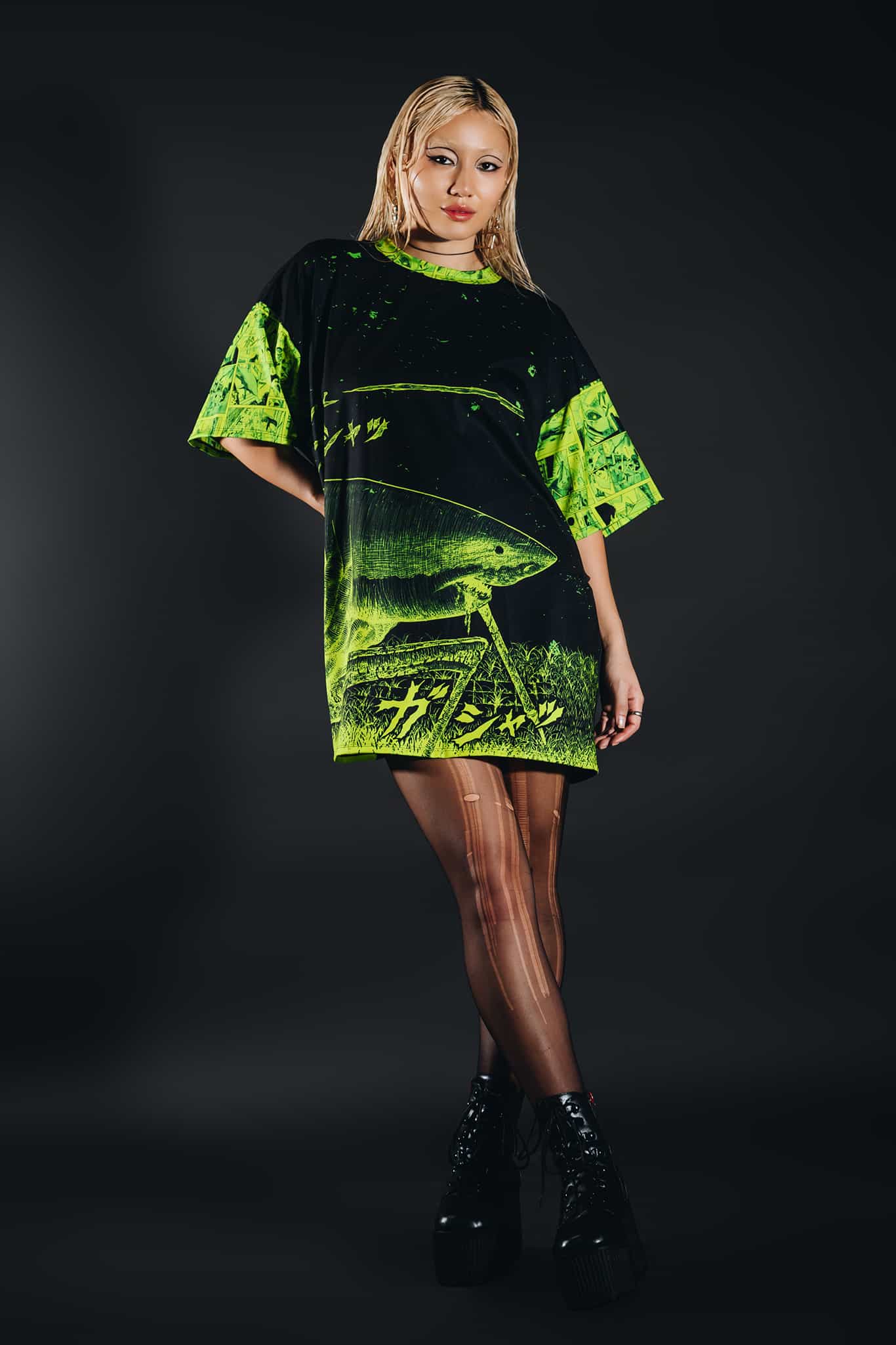 Shark Attack Giant Tee - Image 2