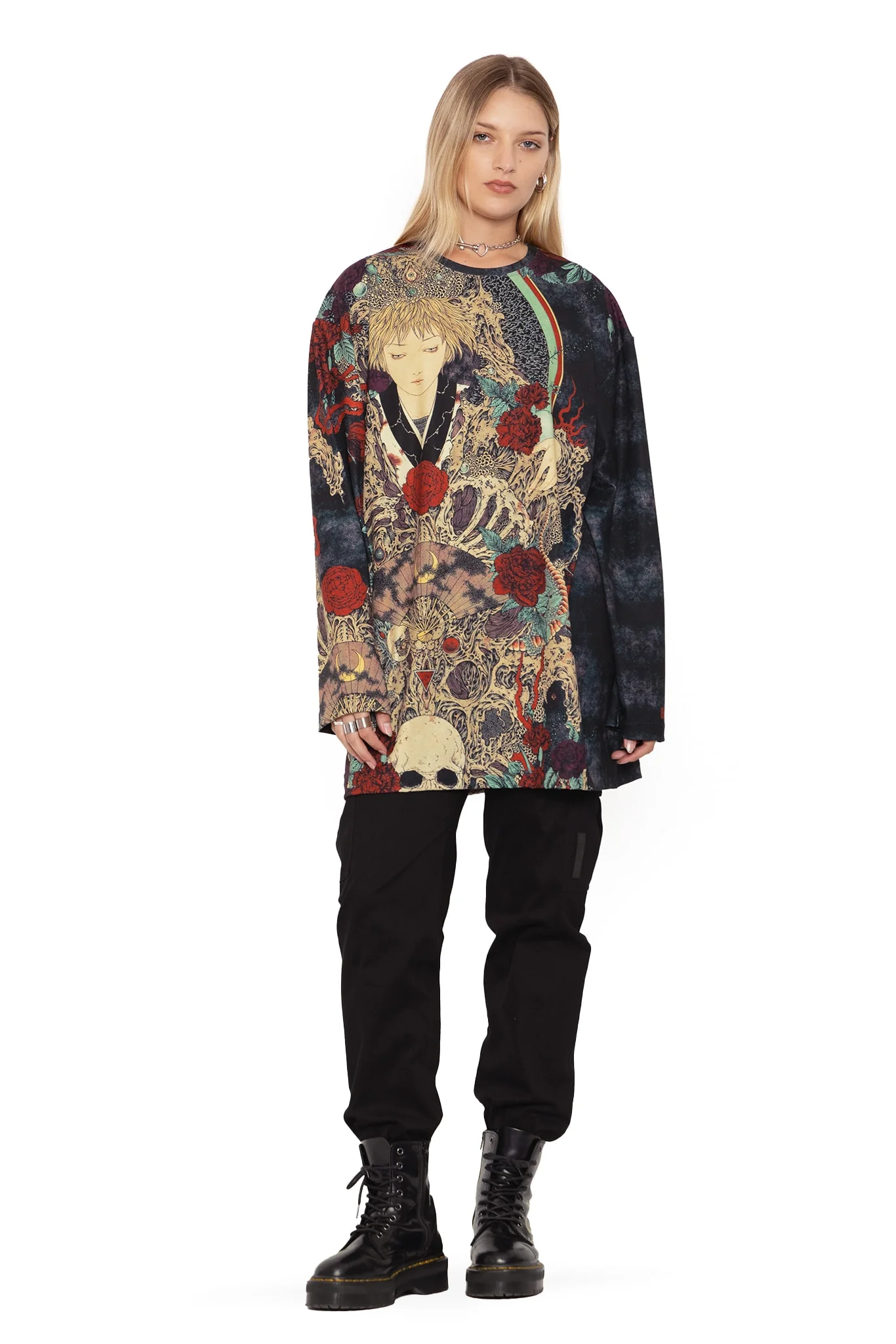 Shu-Ra Long Sleeve Big Tee - Image 5