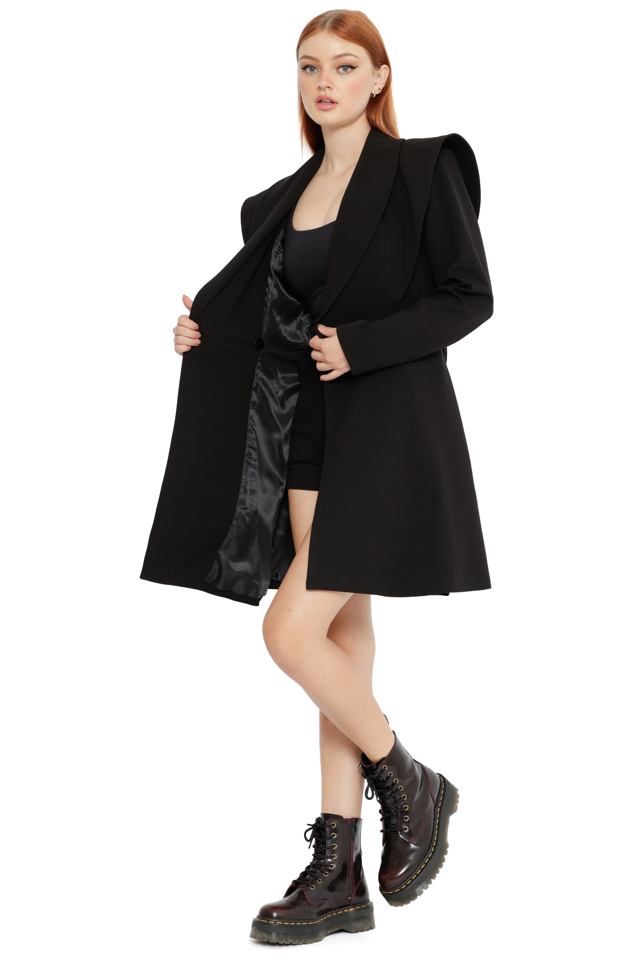 Silhouettes Black Coat - Image 7