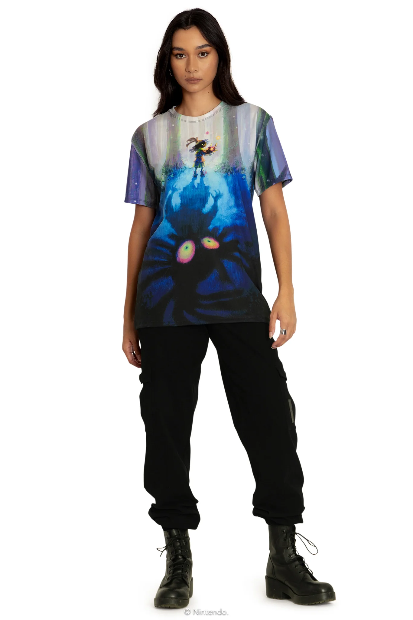 Skull Kid Boyfriend Tee - Image 8