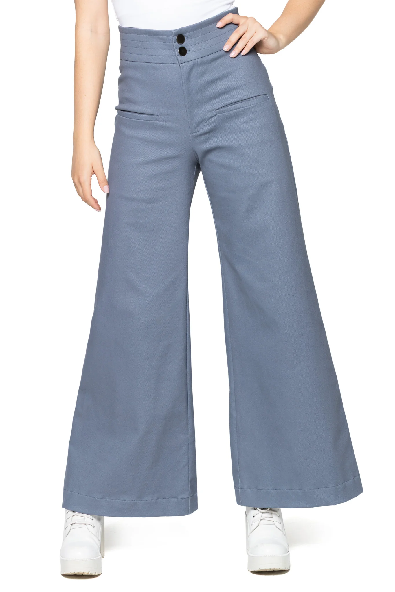 Slate Sweeper Wide Leg Pants - Image 4