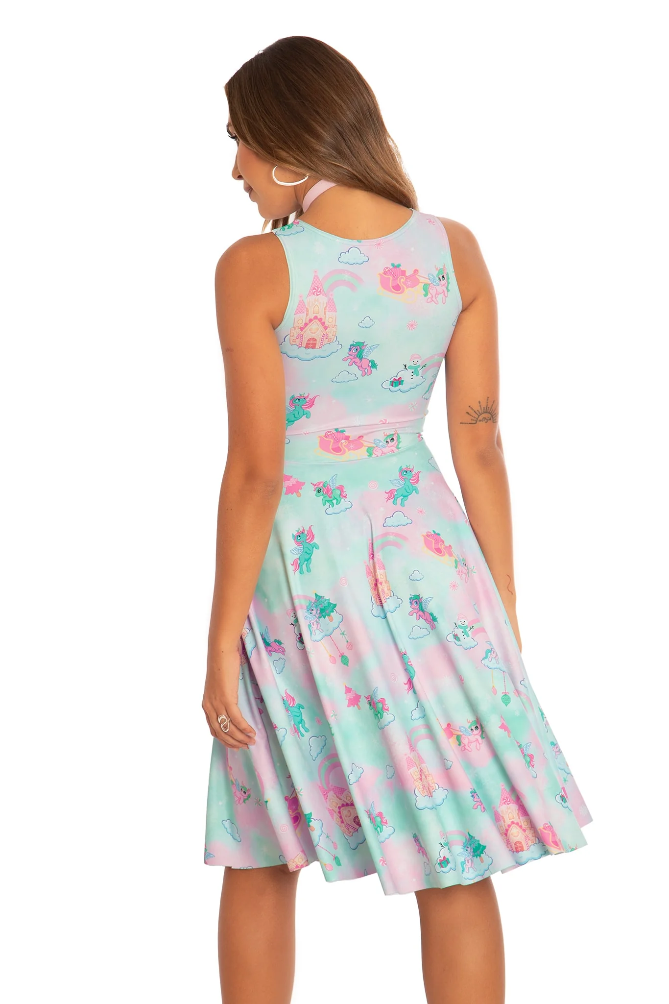 So Christmas I Could Puke Princess Midi Dress - Image 2