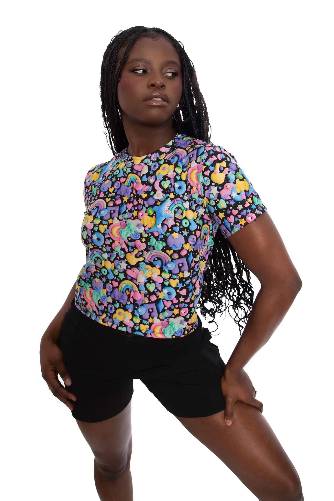 Space Gummies Cropped Tee - Image 6