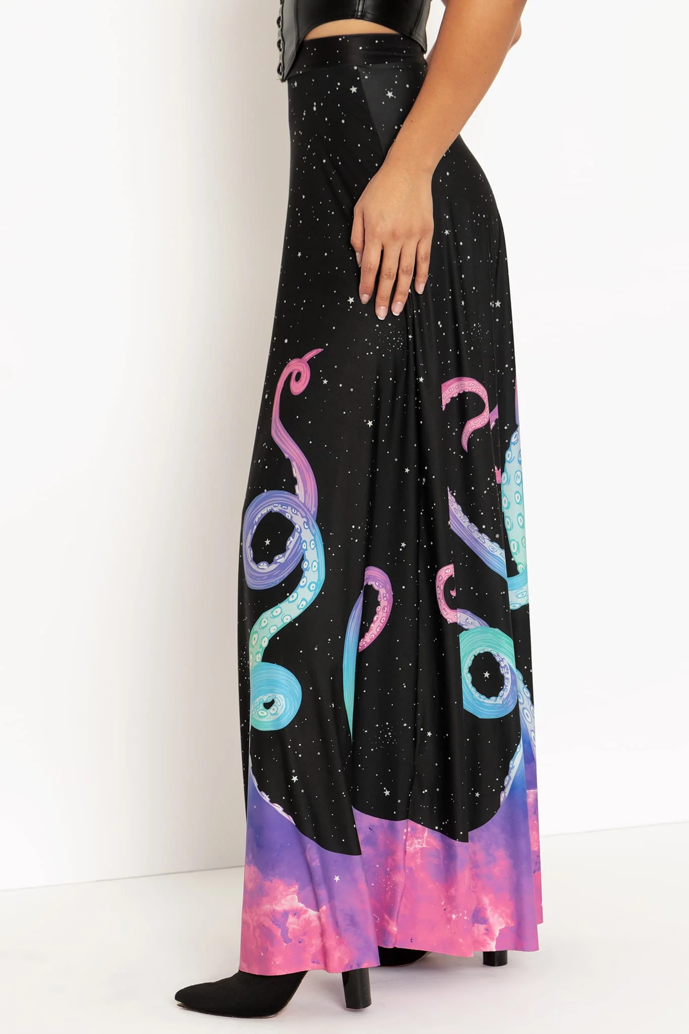 Space Tentacles Maxi Skirt - Image 4