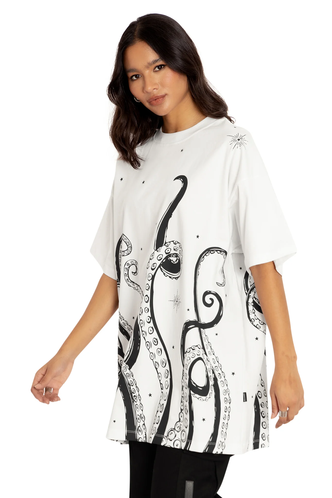 Space Tentacles Mono Giant Tee - Image 6