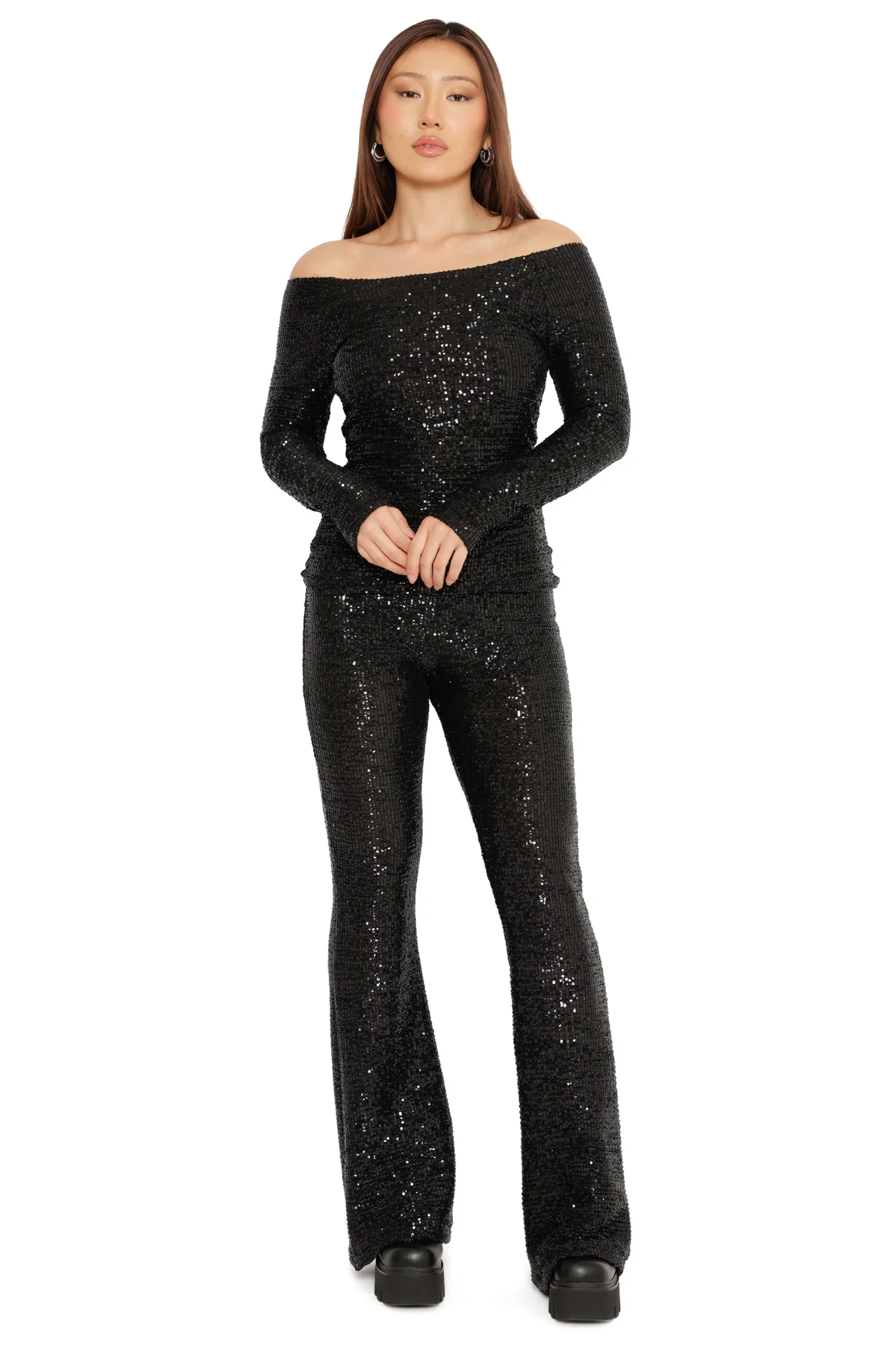 Sparkle Sparkle Off Shoulder Top - Image 4