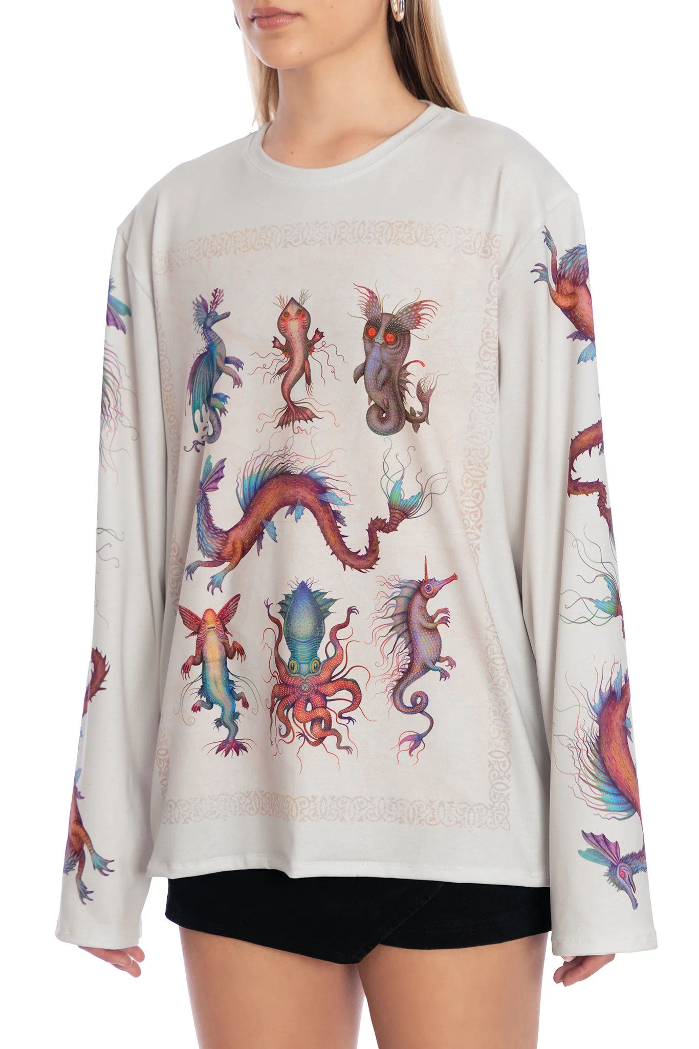 Specimens Long Sleeve Oversized Boyfriend Tee - Image 3