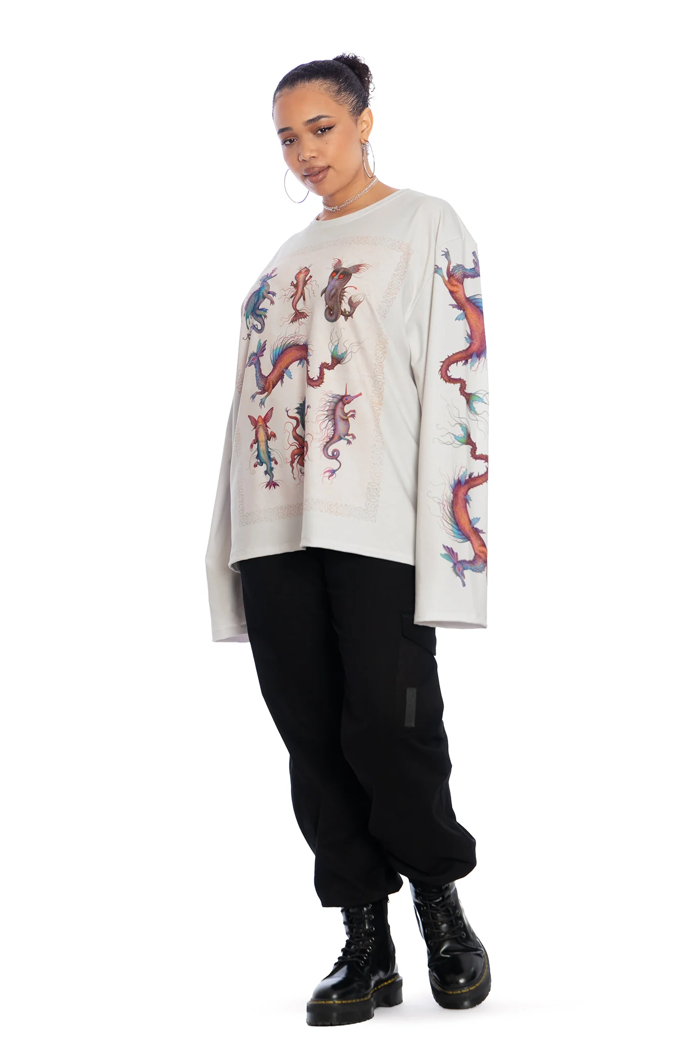 Specimens Long Sleeve Oversized Boyfriend Tee - Image 5