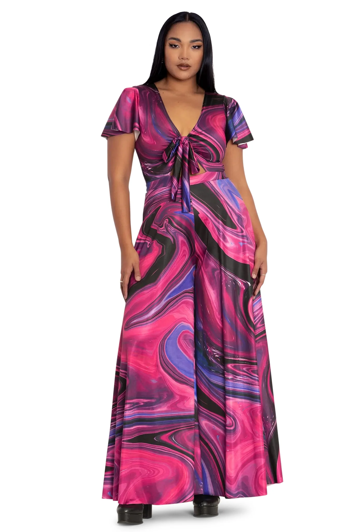 Spilled Paint Rio Jumpsuit