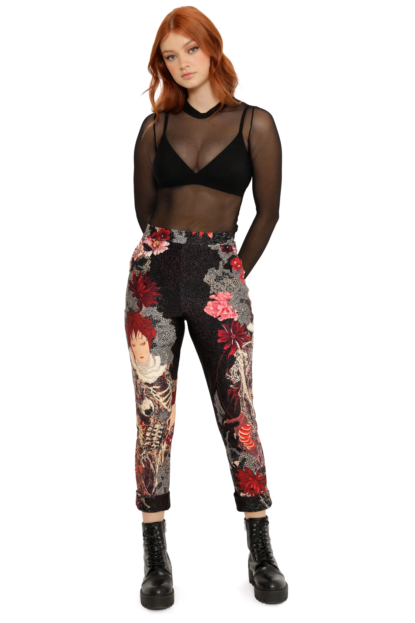 Spirit of a Dragon Cuffed Pants - Image 5