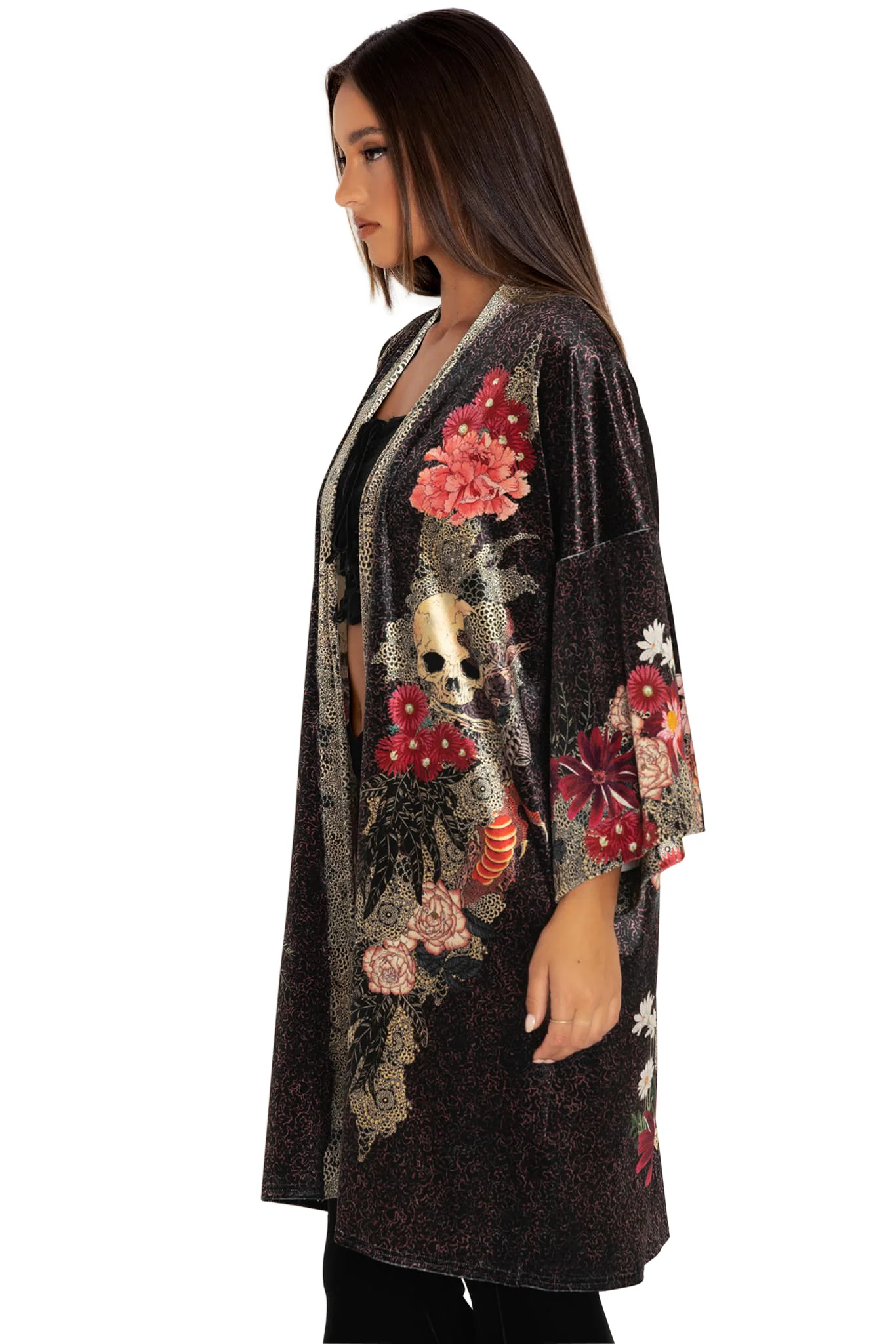 Spirit Of A Dragon Velvet Robe - Image 6