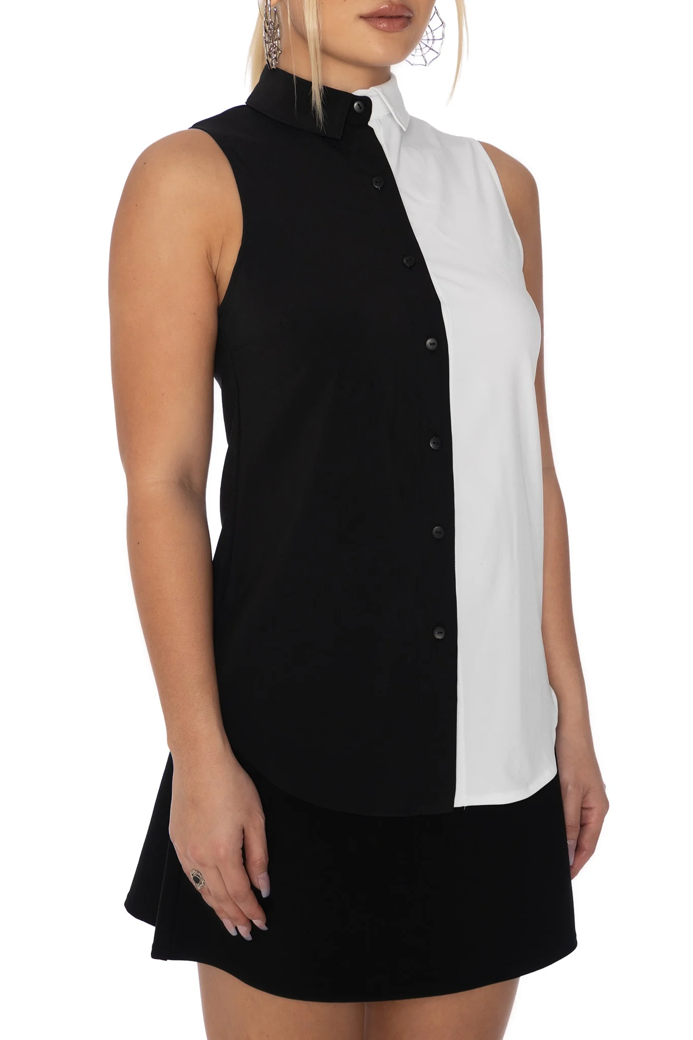 Split Mono Business Time Shirt - Image 3