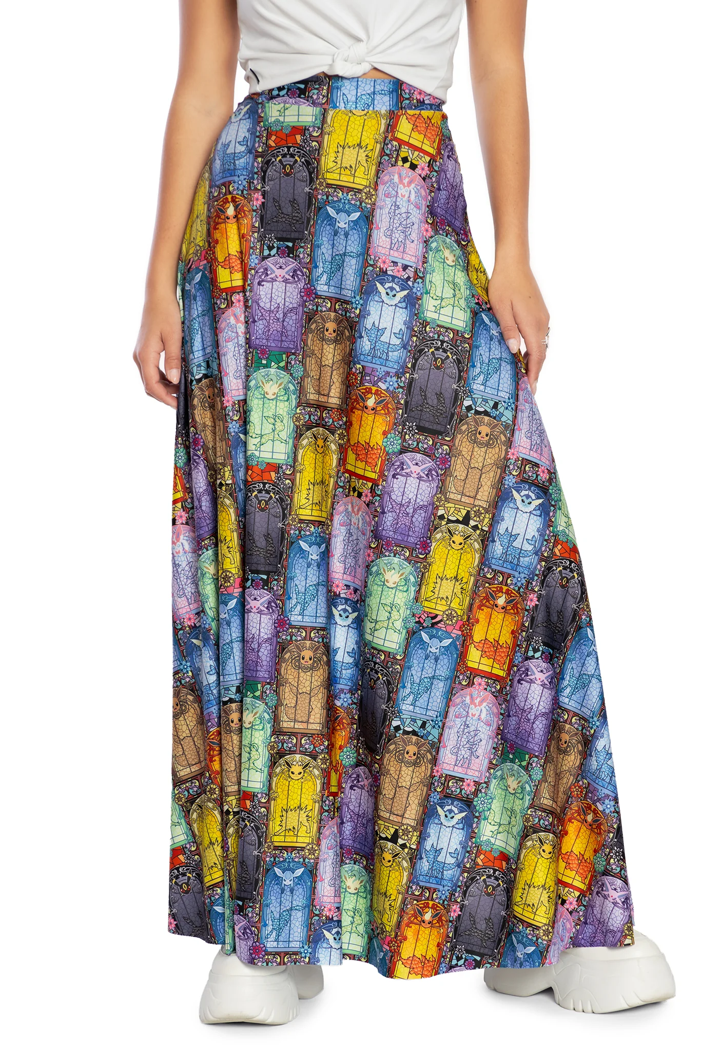 Stained Glass Eevee Maxi Skirt - Image 3